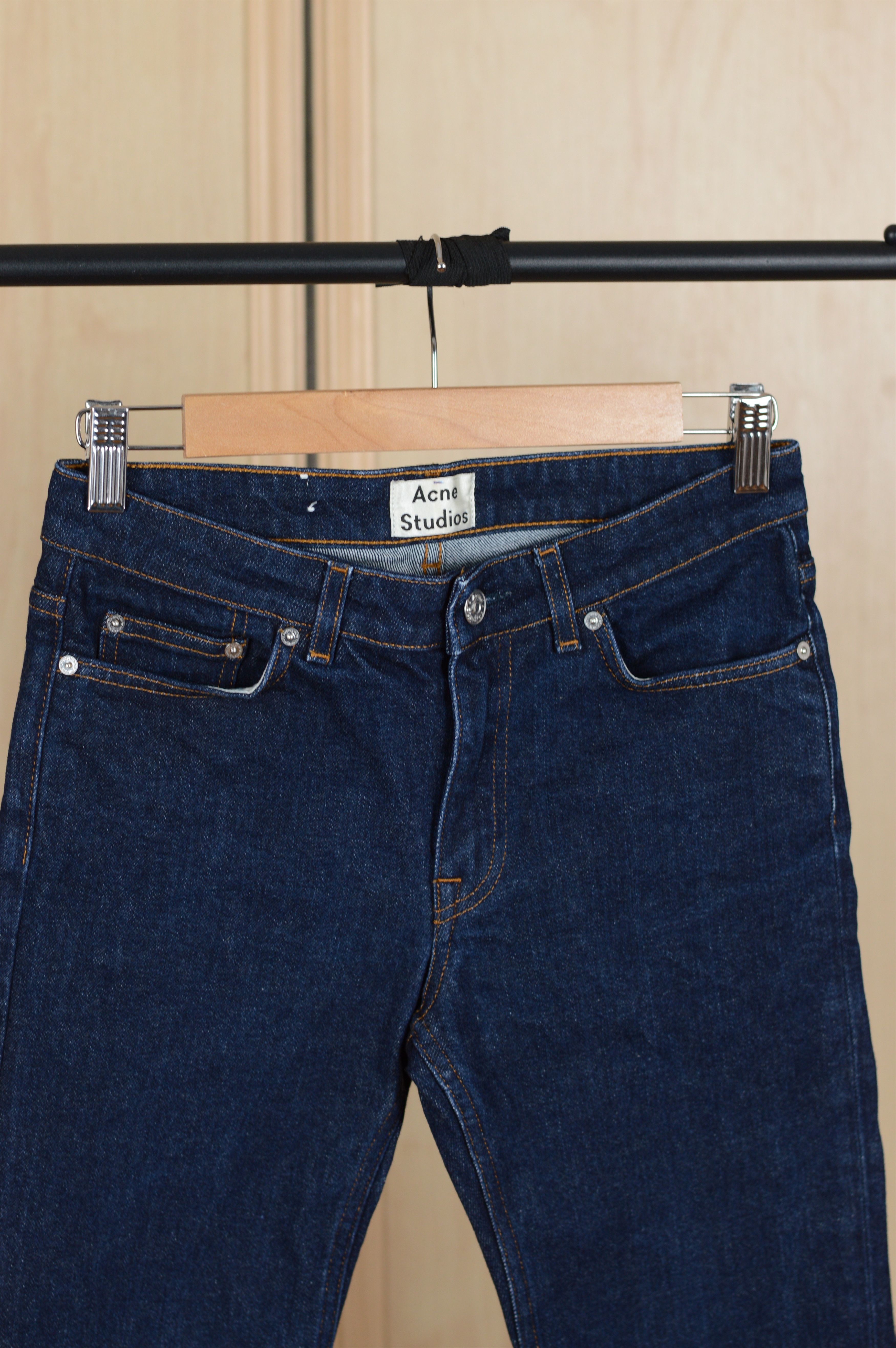 Acne Studios Acne Studios Row Str Raw Jeans Size 27" / US 4 / IT 40 - 2 Thumbnail