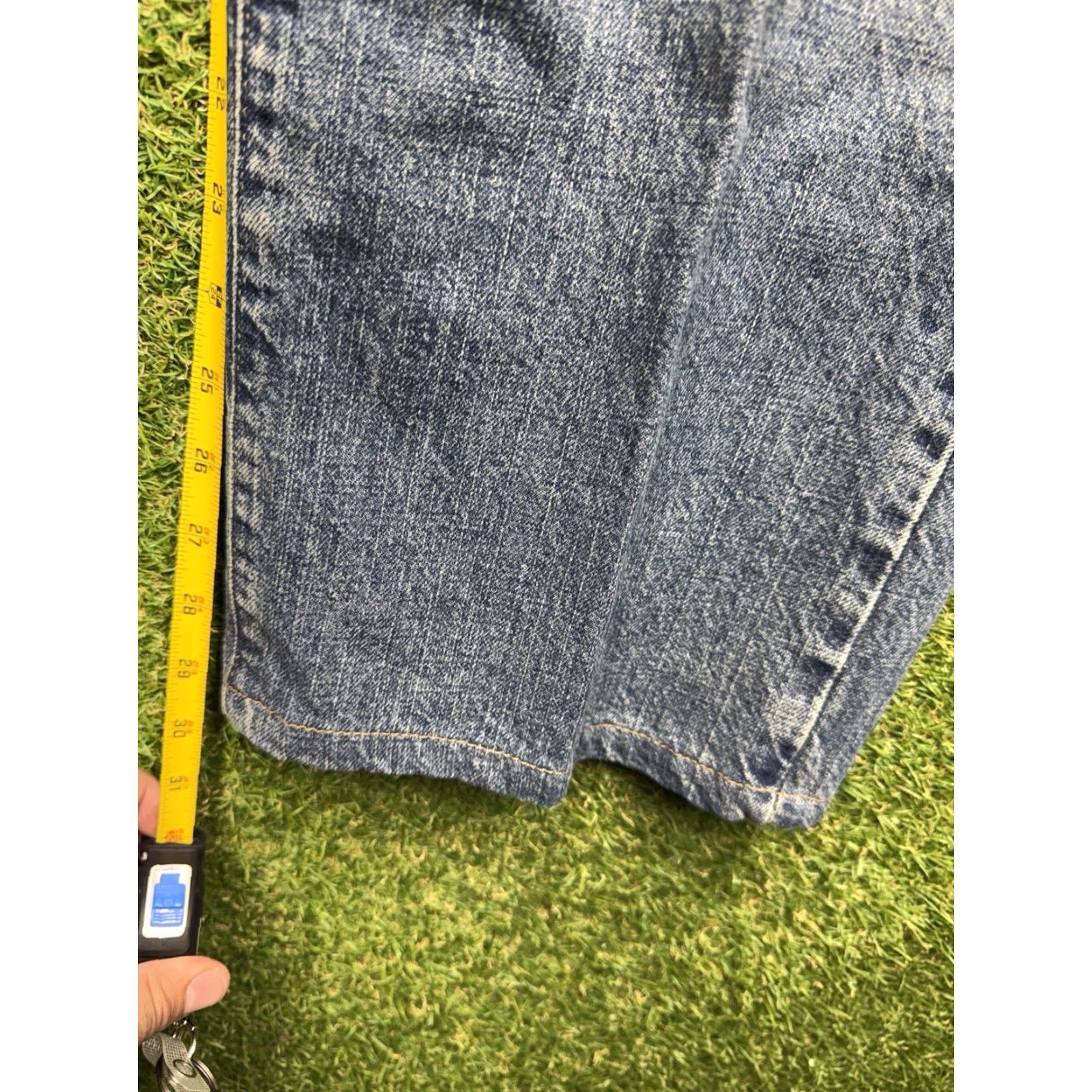Polo Ralph Lauren Polo Ralph Lauren Jeans Mens 36x30 Slim Straight Denim Blue 5-Pocket RL Logo Patch Slim Fit VINTAGE? No Size US M / EU 48-50 / 2 - 7 Thumbnail