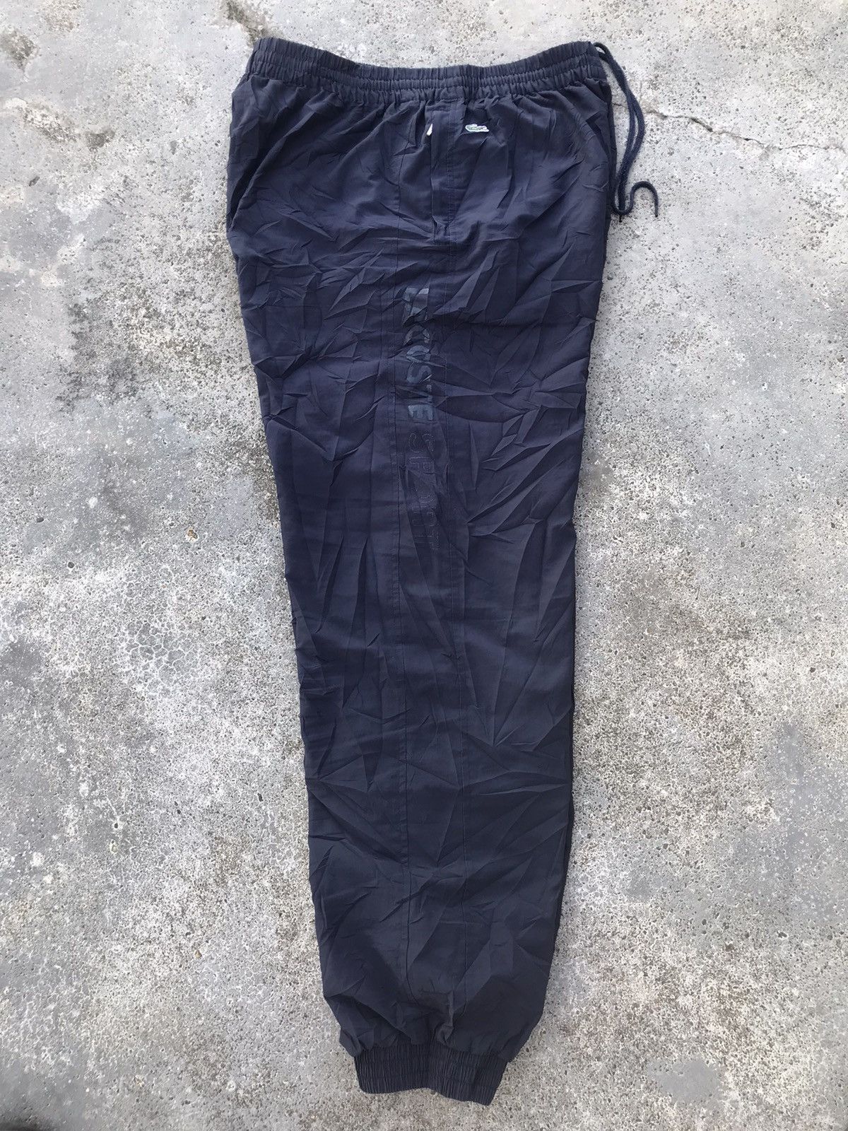 Lacoste × Vintage Vintage LACOSTE Big Logo Track Pants BAGGY Size US 30 / EU 46 - 2 Thumbnail