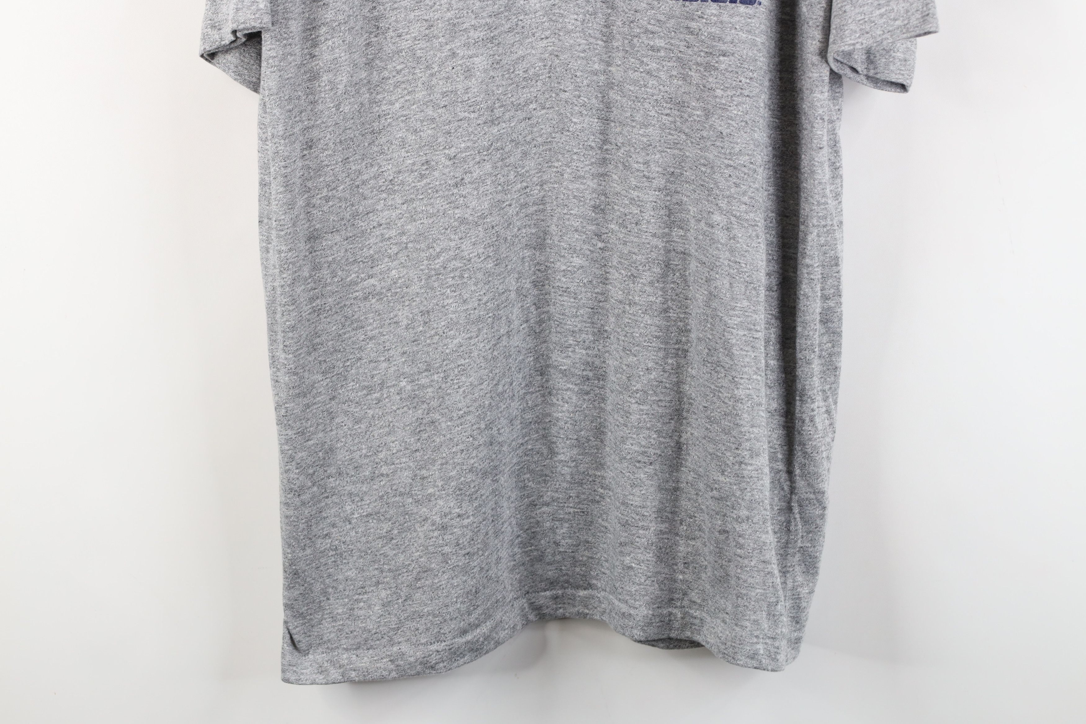 Vintage Vintage 70s Spell Out Penn State University T-Shirt Gray USA Size US L / EU 52-54 / 3 - 3 Thumbnail