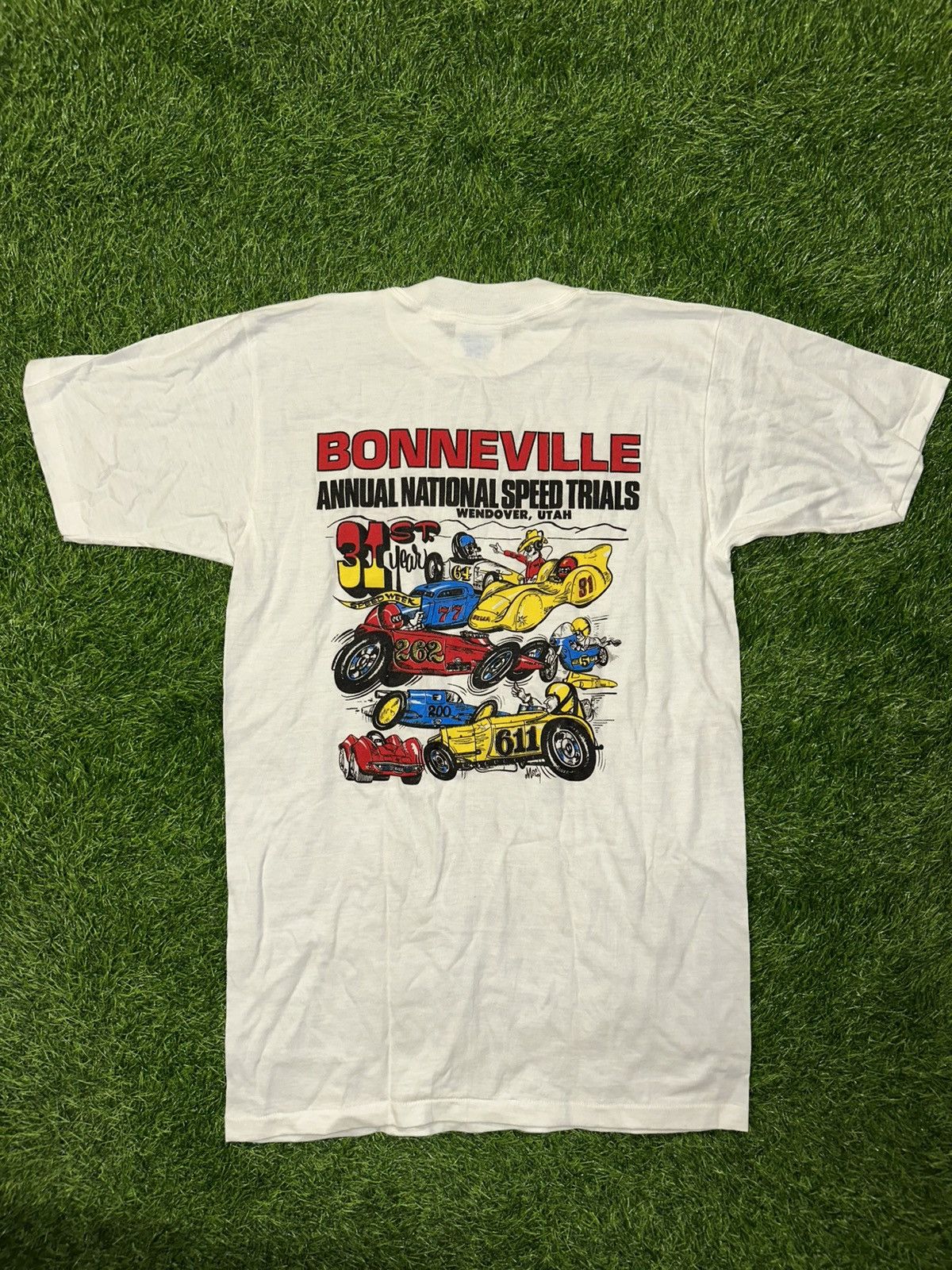 Vintage Vintage 1979 Bonneville National Trails Tee Shirt Size M Size US M / EU 48-50 / 2 - 1 Thumbnail