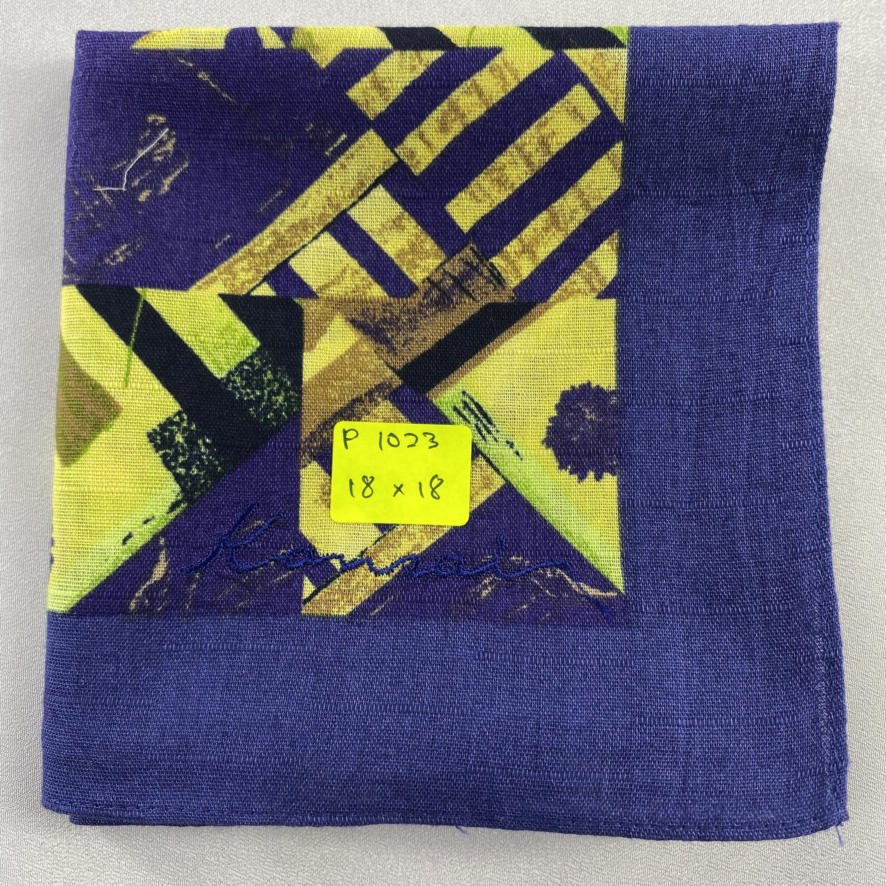 Kansai Yamamoto × Vintage Kansai Yamamoto Neckerchief / Bandana / Handkerchief-P1023 Size ONE SIZE - 5 Thumbnail