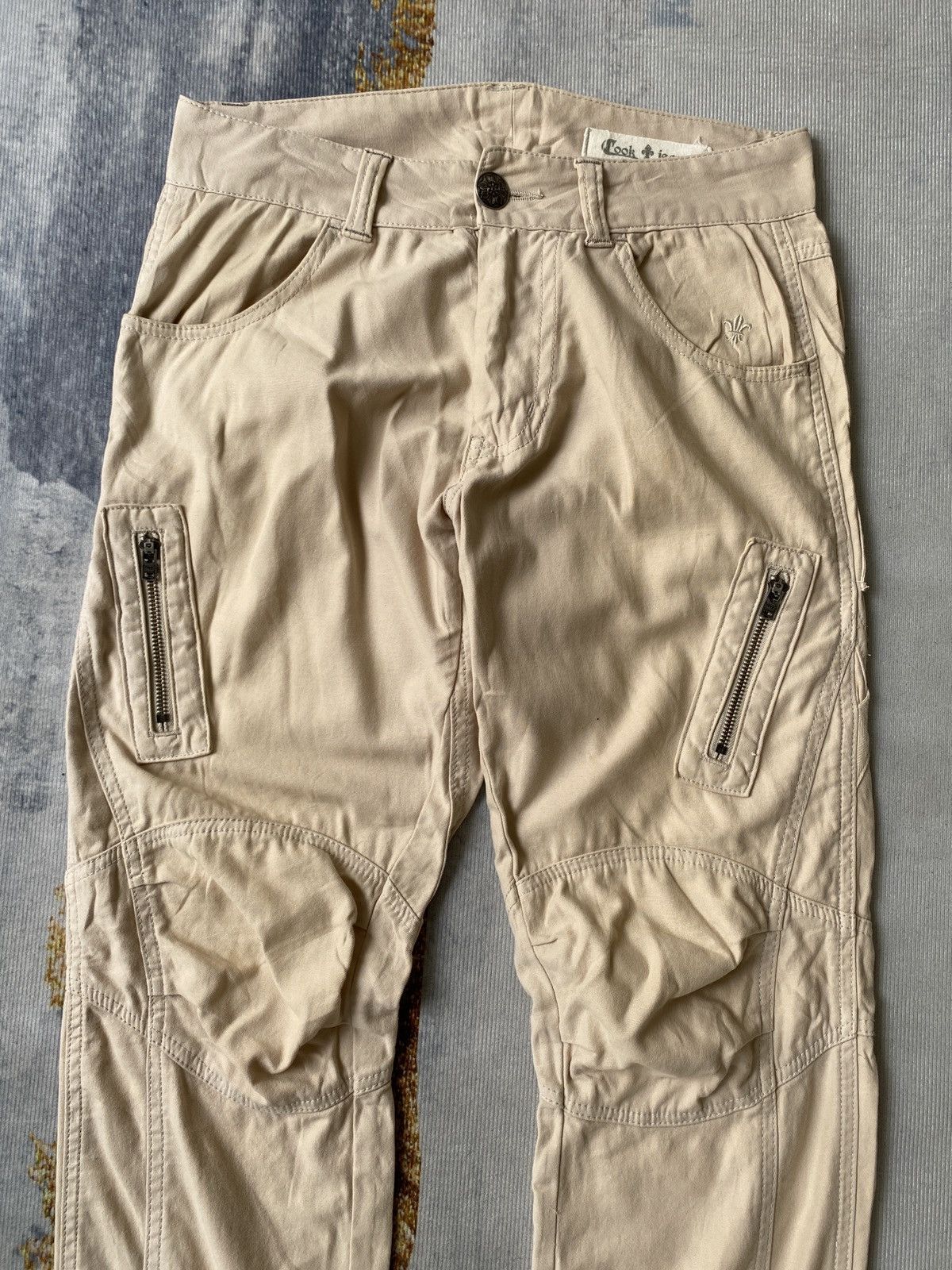 Japanese Brand × Le Grande Bleu (L.G.B.) × Tornado Mart 2000s - Cook Jeans Pant Laces Back Pocket Design Size US 30 / EU 46 - 5 Thumbnail
