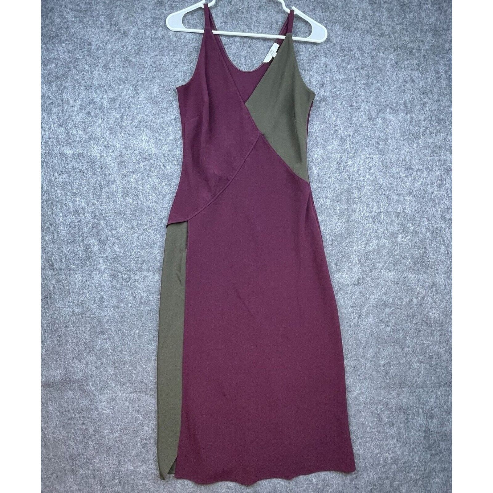 Other TOME Collective Dress Women 4 Colorblock Maxi Stretch Flowy Size S / US 4 / IT 40 - 1 Thumbnail