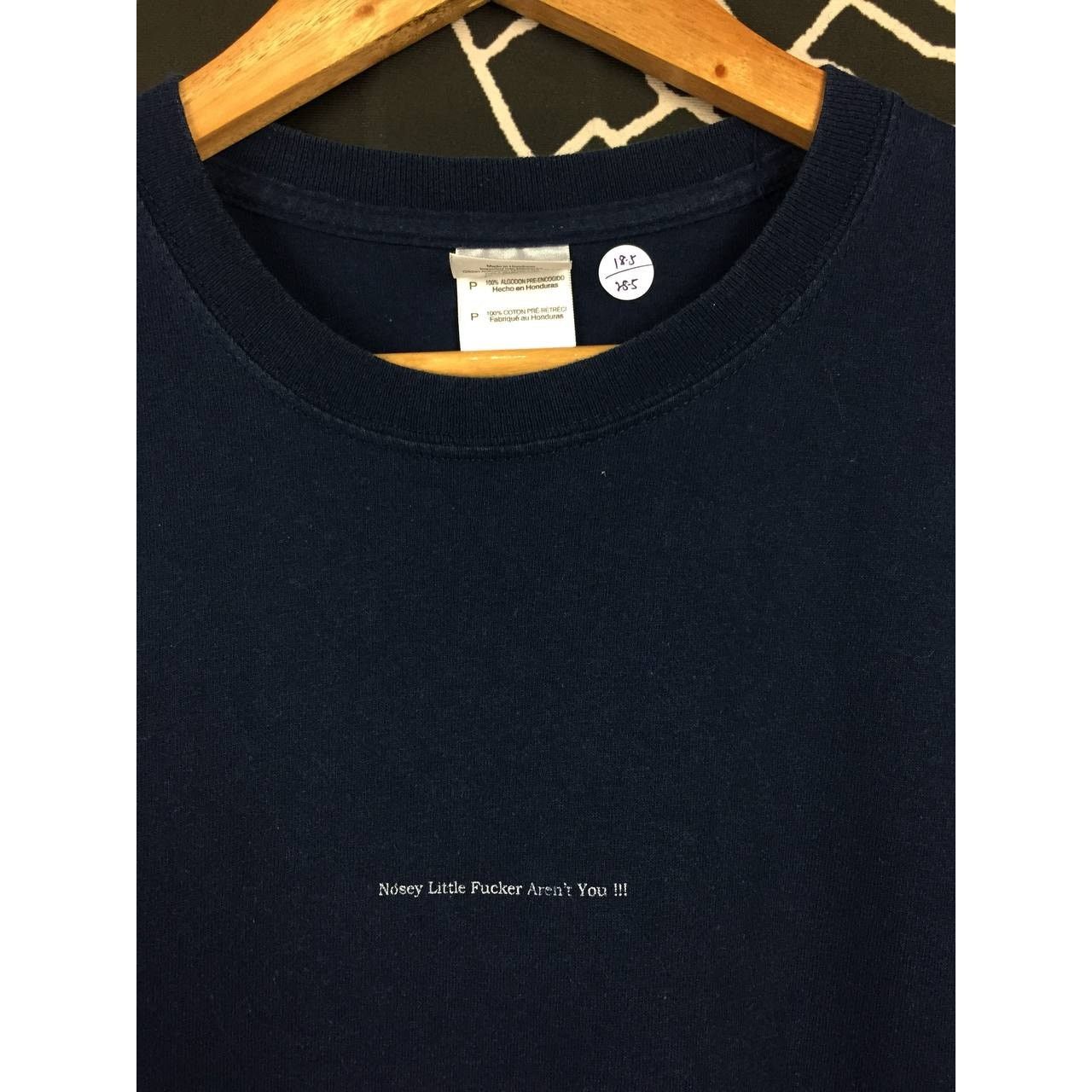 Gildan Nosey Little Fucker Aren't You Funny Humor Wording Tee Size US S / EU 44-46 / 1 - 4 Thumbnail