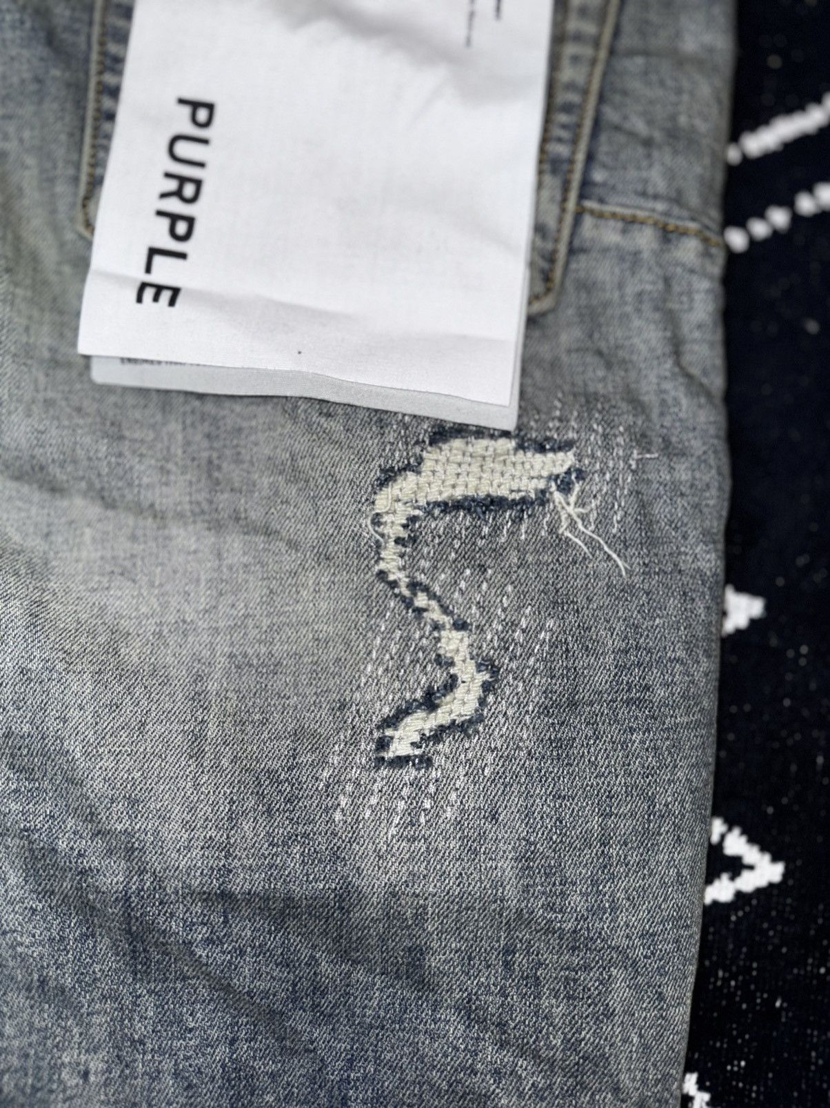 Purple Brand PURPLE BRAND DISTRESSED FADE AGED JEANS Size US 32 / EU 48 - 17 Thumbnail