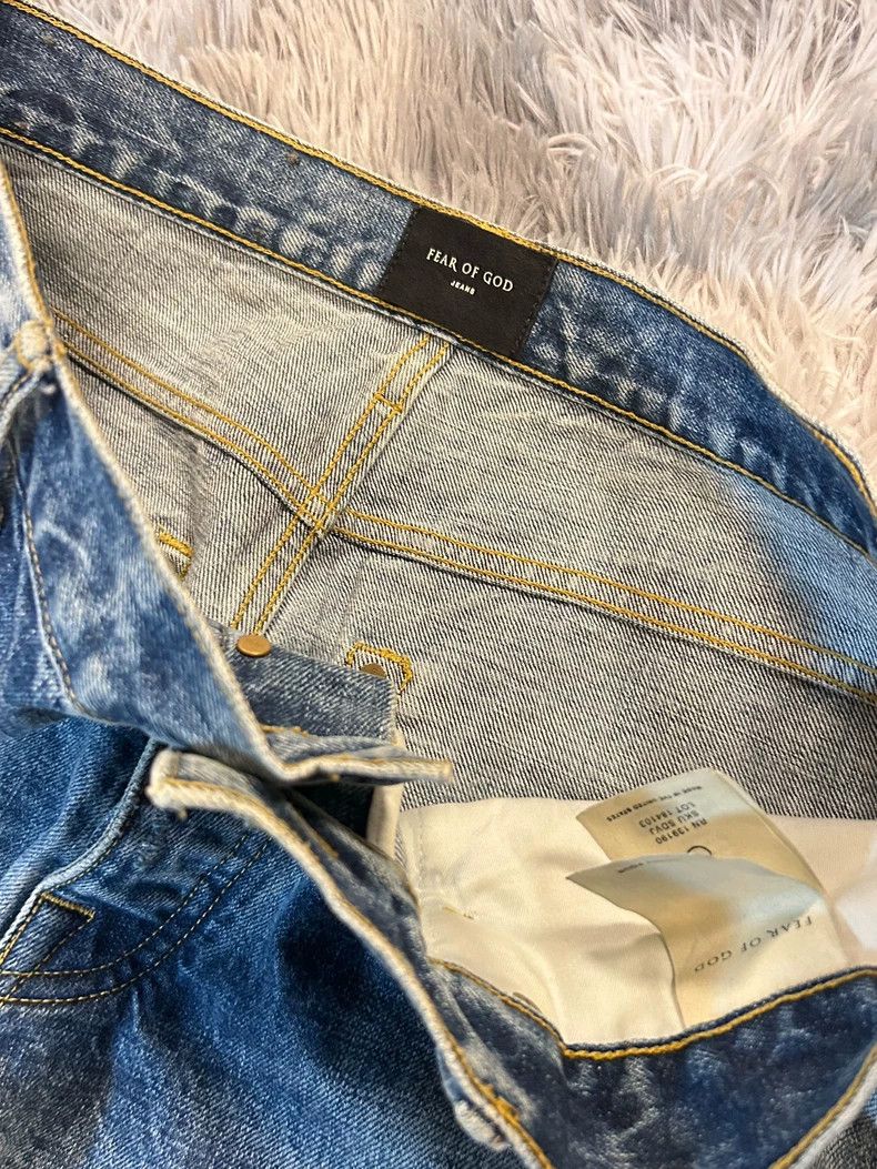 Fear of God Fear of God Blue cow original cow Size US 35 - 3 Thumbnail