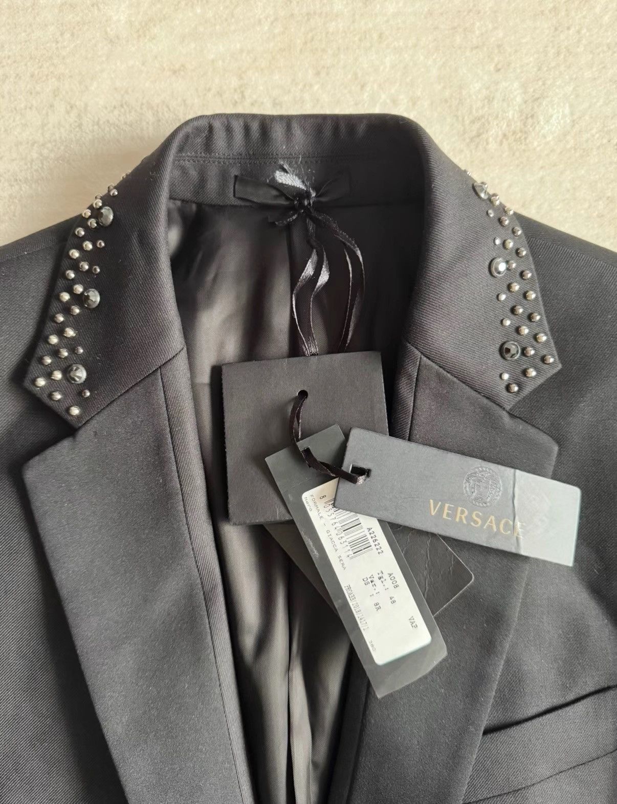 Versace Versace Main Line Men's Slim Blazer K33 Size US M / EU 48-50 / 2 - 4 Thumbnail
