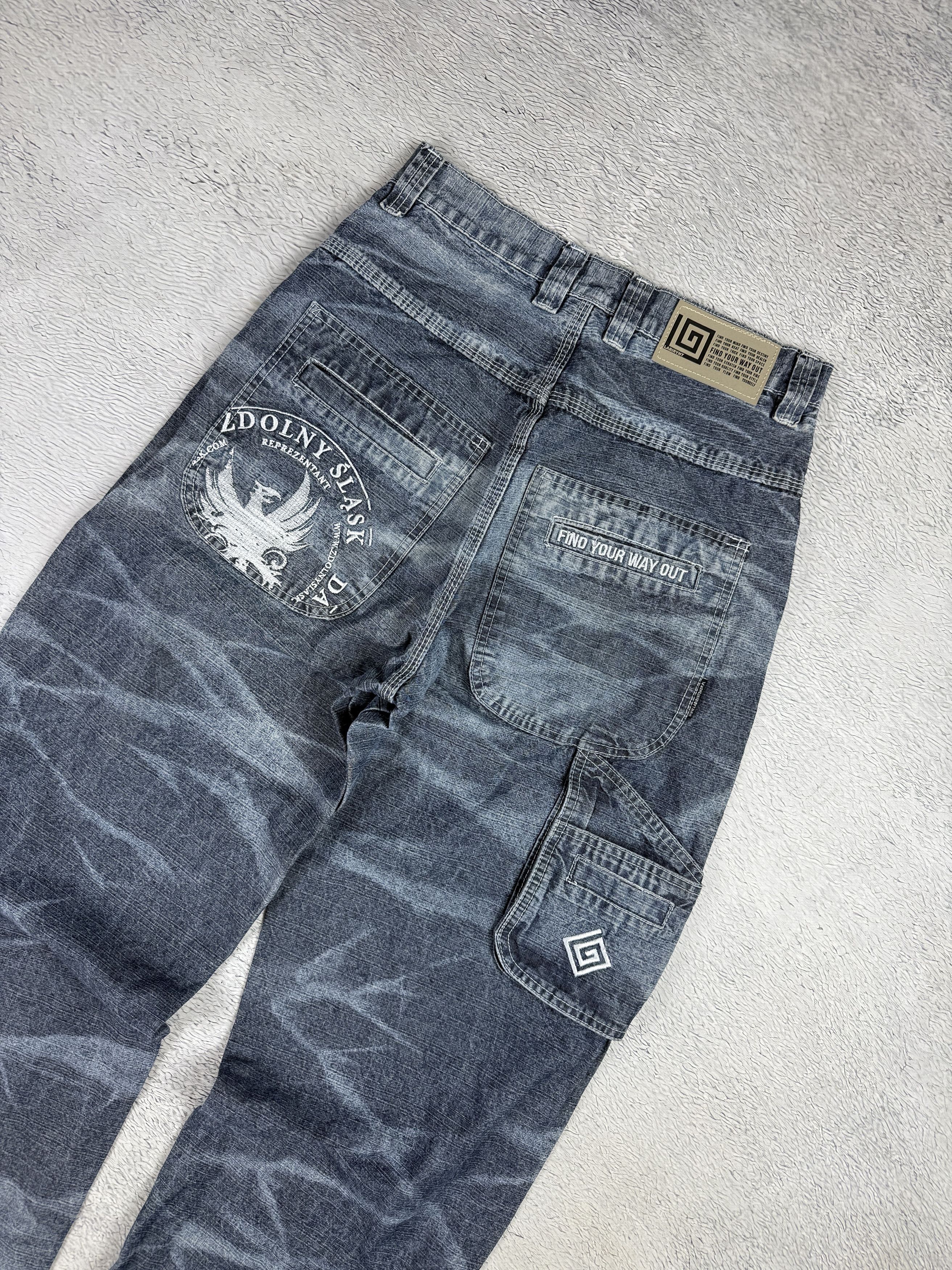 JNCO × Southpole Vintage Jeans Carpenter Baggy Streetwear Sk8 Wide Leg Size US 30 / EU 46 - 2 Thumbnail