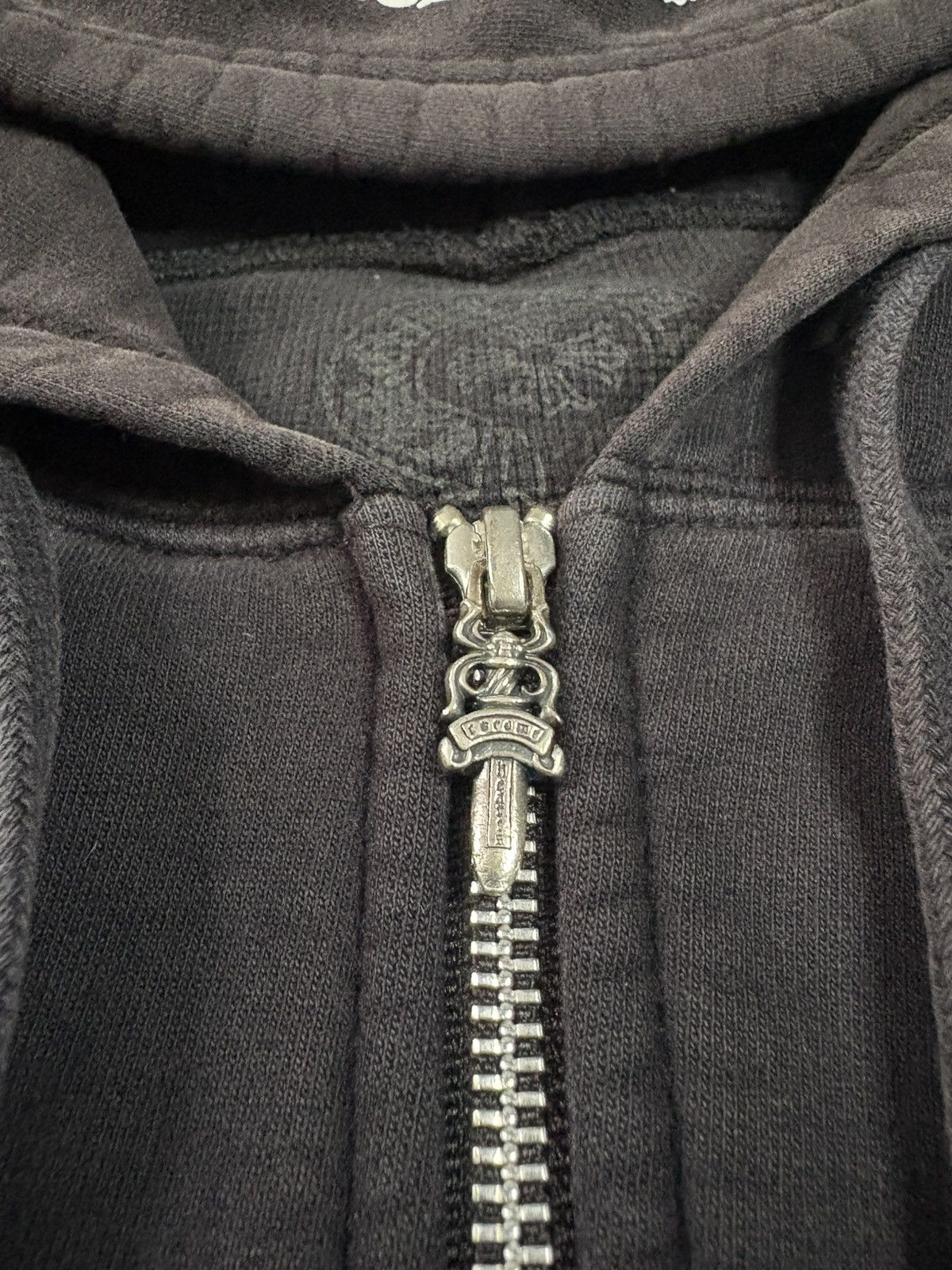 Chrome Hearts Chrome Hearts Fuck You Vintage Thermal Zip Up Black Size US M / EU 48-50 / 2 - 2 Thumbnail