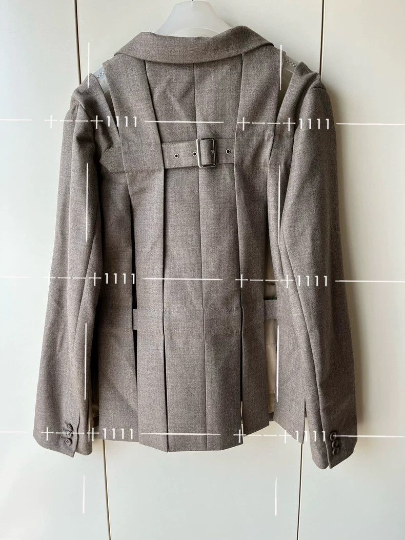 Comme des Garcons Comme Des Garcons Buckle split blazer Size S / US 4 / IT 40 - 4 Thumbnail