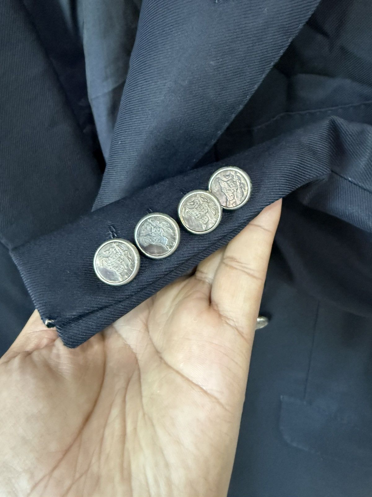 Burberry Burberry Cashmere Double Breasted Blazer Tailored Jacket Size US M / EU 48-50 / 2 - 6 Thumbnail