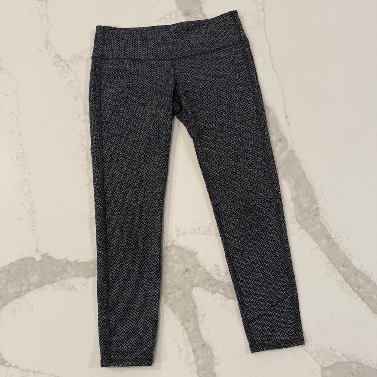 Athleta Athleta Chaturanga Herringbone Crop Leggings Womens SmallP Size 28" / US 6 / IT 42 - 1 Thumbnail