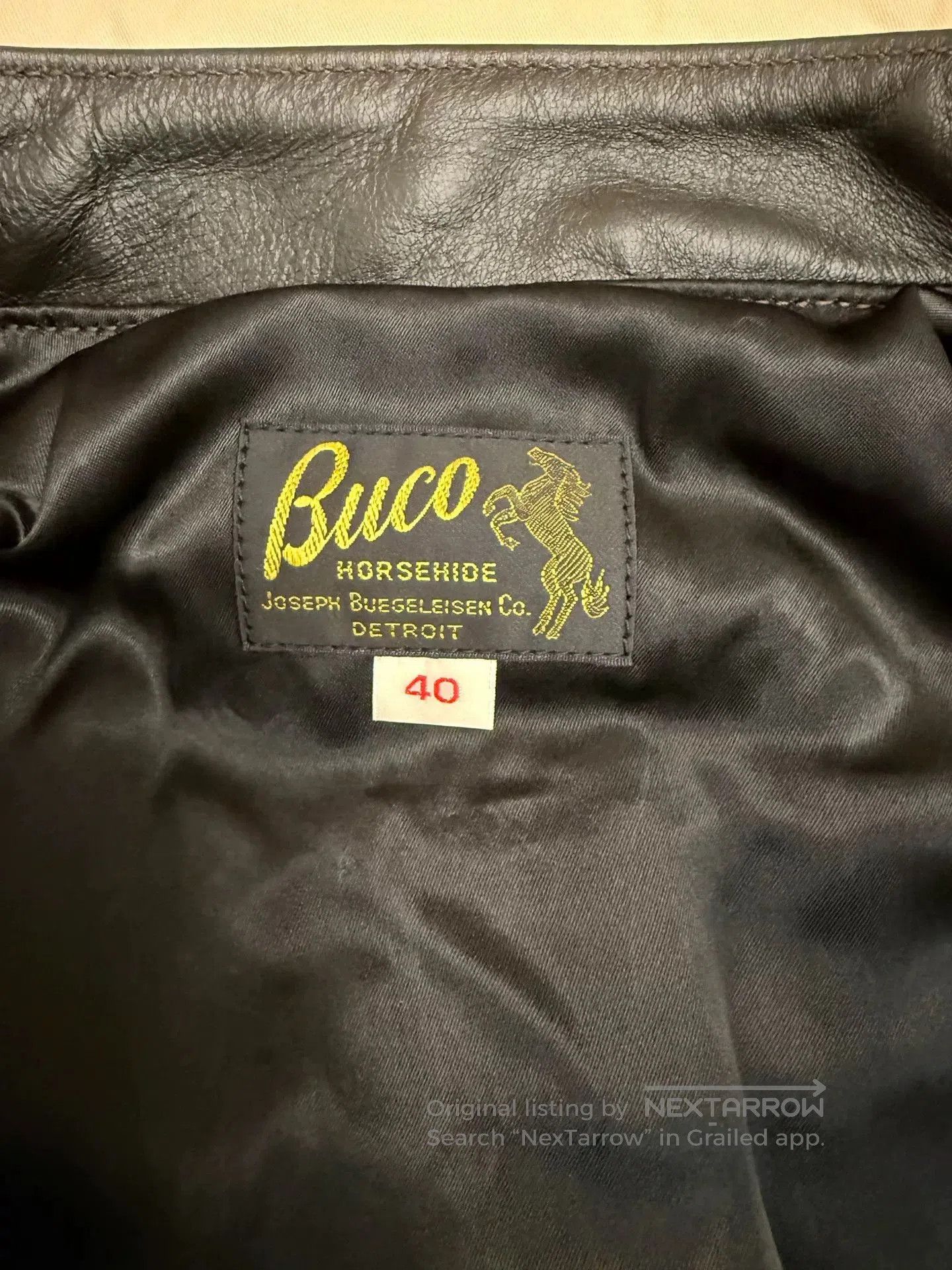 The Real McCoy's the real mccoy's buco bj19110 jacket. Size US M / EU 48-50 / 2 - 8 Thumbnail