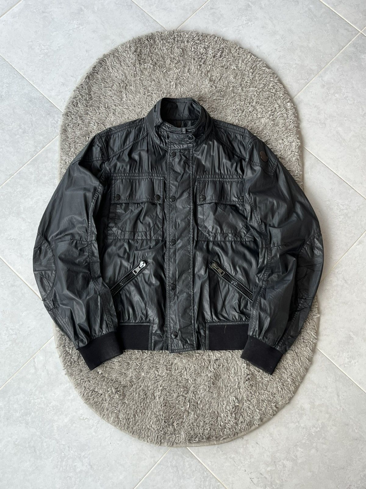 Moncler Vintage Luxury Light Jacket Moncler Chamois Size US L / EU 52-54 / 3 - 1 Thumbnail