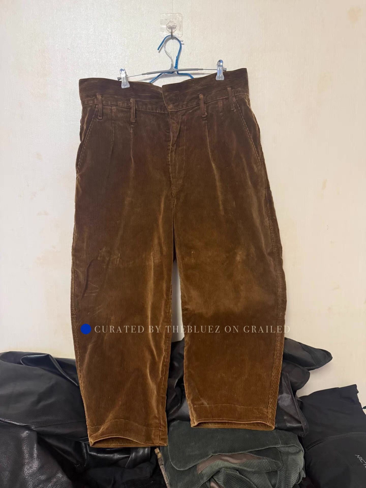 Porter Classic Brown Corduroy Casual Pants Size 38 Size US 38 / EU 54 - 1 Thumbnail