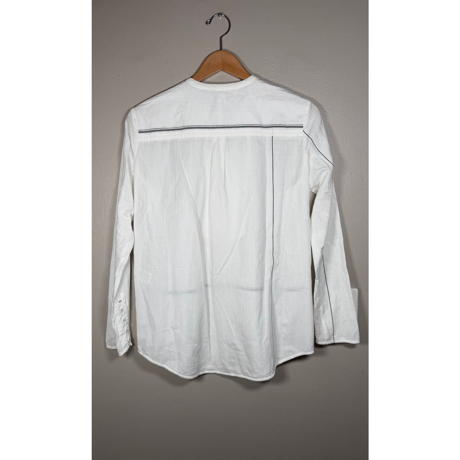 Pas de Calais Pas de Calais Indian Khadi Panel Blouse size 34FR/XS $378 Size XS / US 0-2 / IT 36-38 - 5 Thumbnail