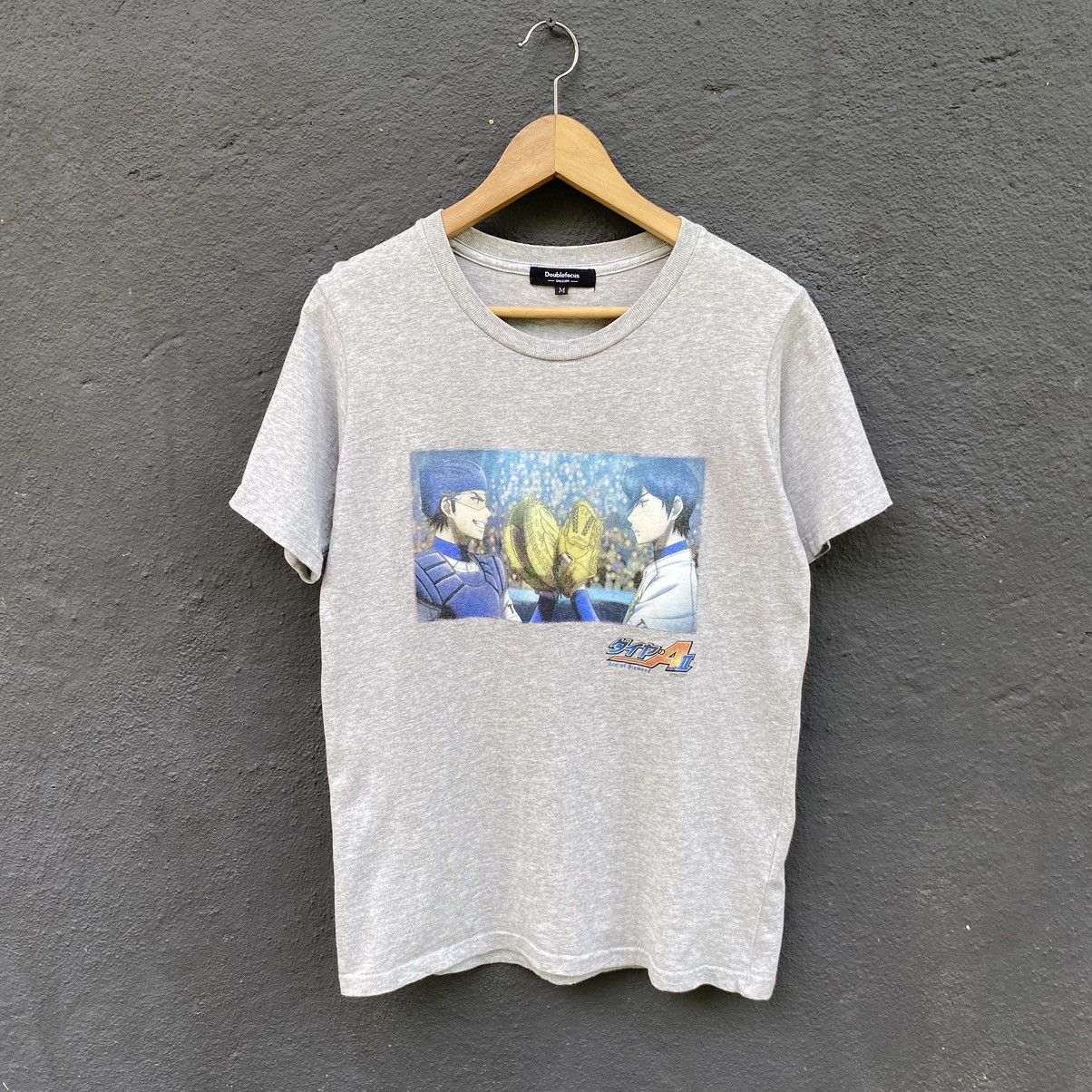 Anime Vintage Y2K Ace Of Diamond Japanese Anime ERD GRUNGE TEE Size US M / EU 48-50 / 2 - 1 Thumbnail