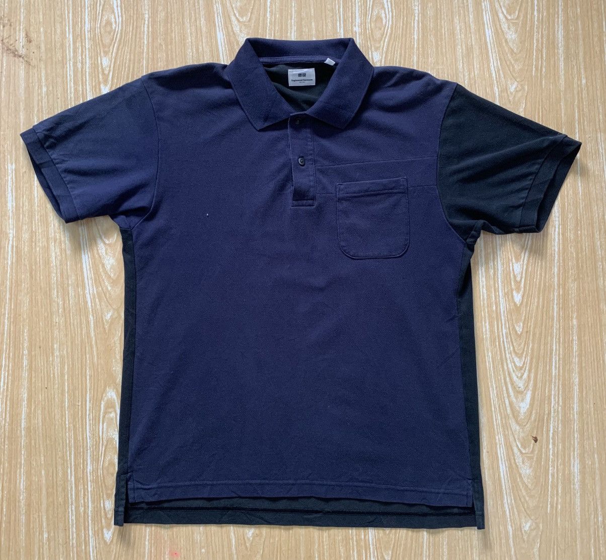 Engineered Garments × Uniqlo Engineered Garments x Uniqlo 2 Tones Colour Polo Shirt Size US L / EU 52-54 / 3 - 3 Thumbnail