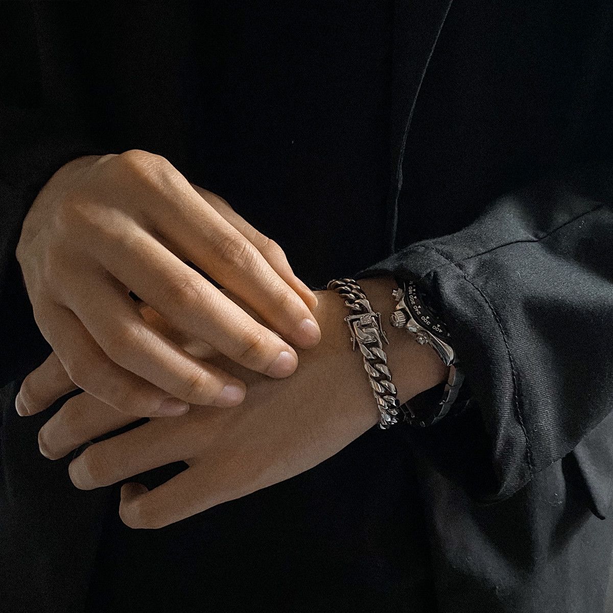 Jewelry Punk Bracelet Y2K Punk Chain Gotch Bracelets Chains Size ONE SIZE - 3 Thumbnail