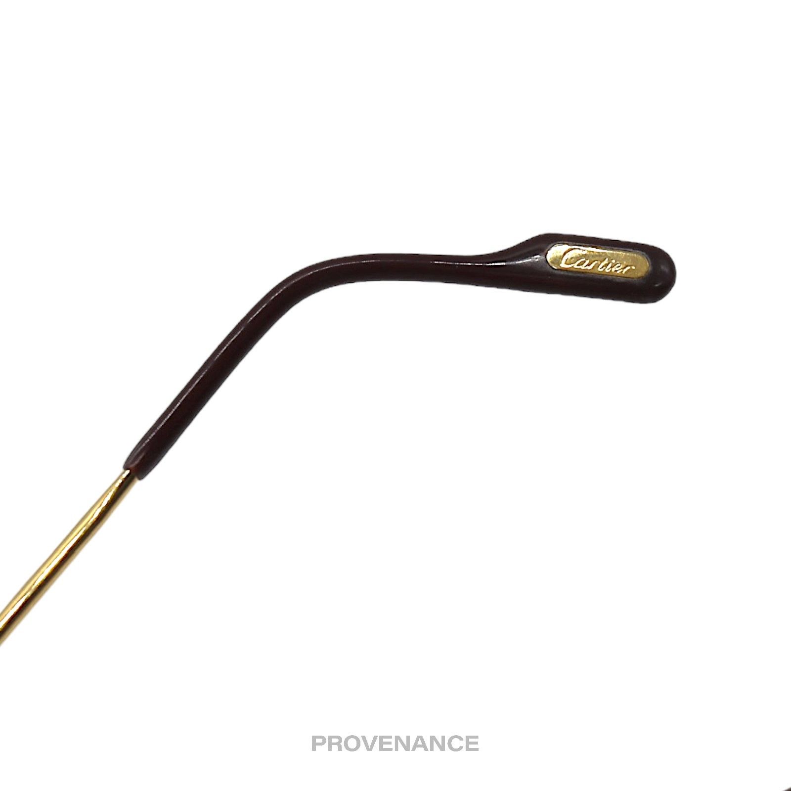 Cartier 🔴 Cartier Saphir Vintage Sunglasses - Gold/Blue Size ONE SIZE - 12 Thumbnail
