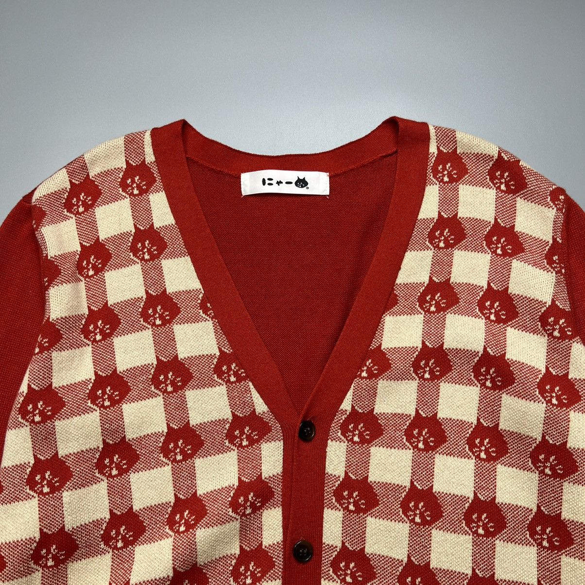 Ne-Net Ne-Net Head cat knitted Cardigan Size US S / EU 44-46 / 1 - 8 Thumbnail