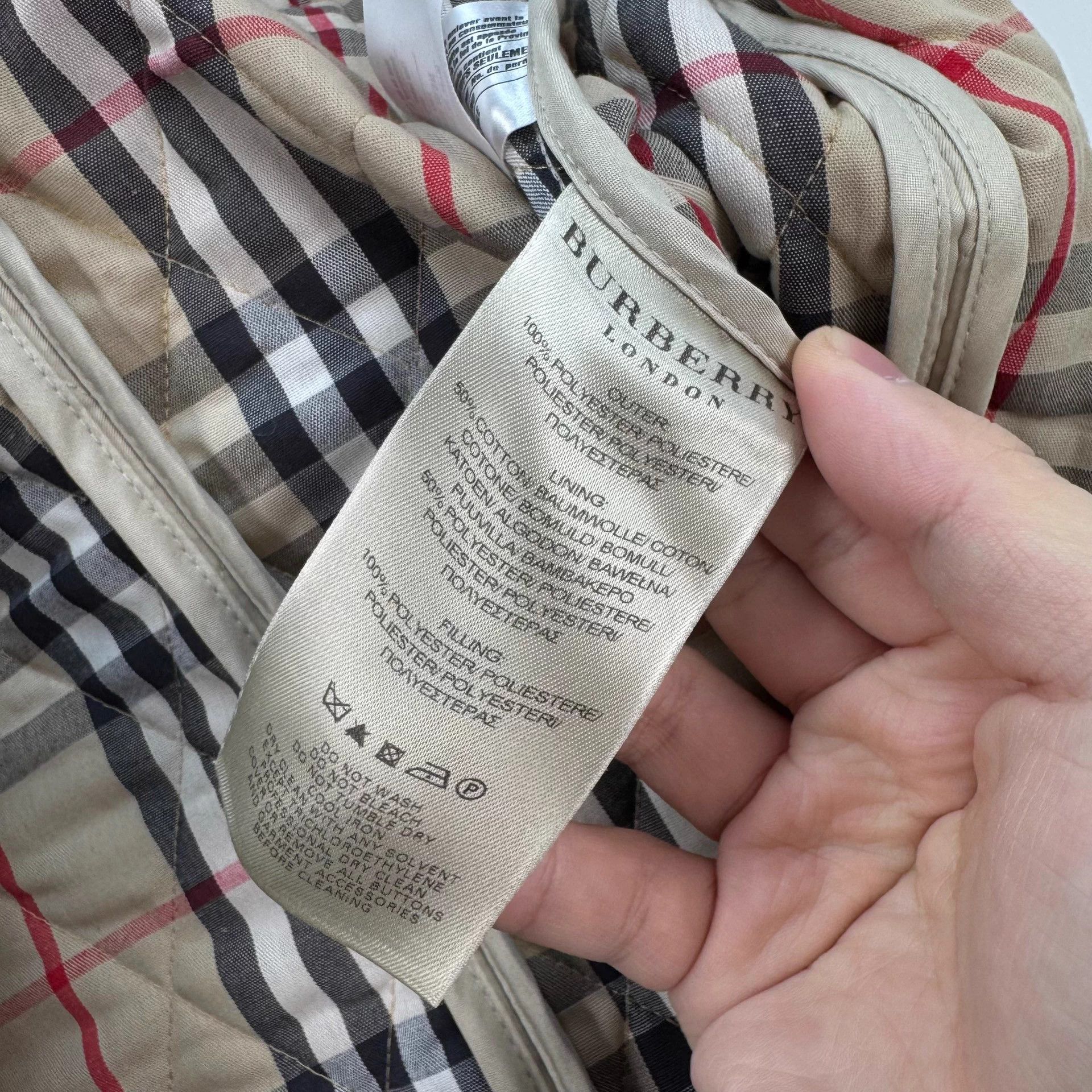 Burberry Burberry quilted lining check puffer jacket XS 99 New Size XS / US 0-2 / IT 36-38 - 7 Thumbnail
