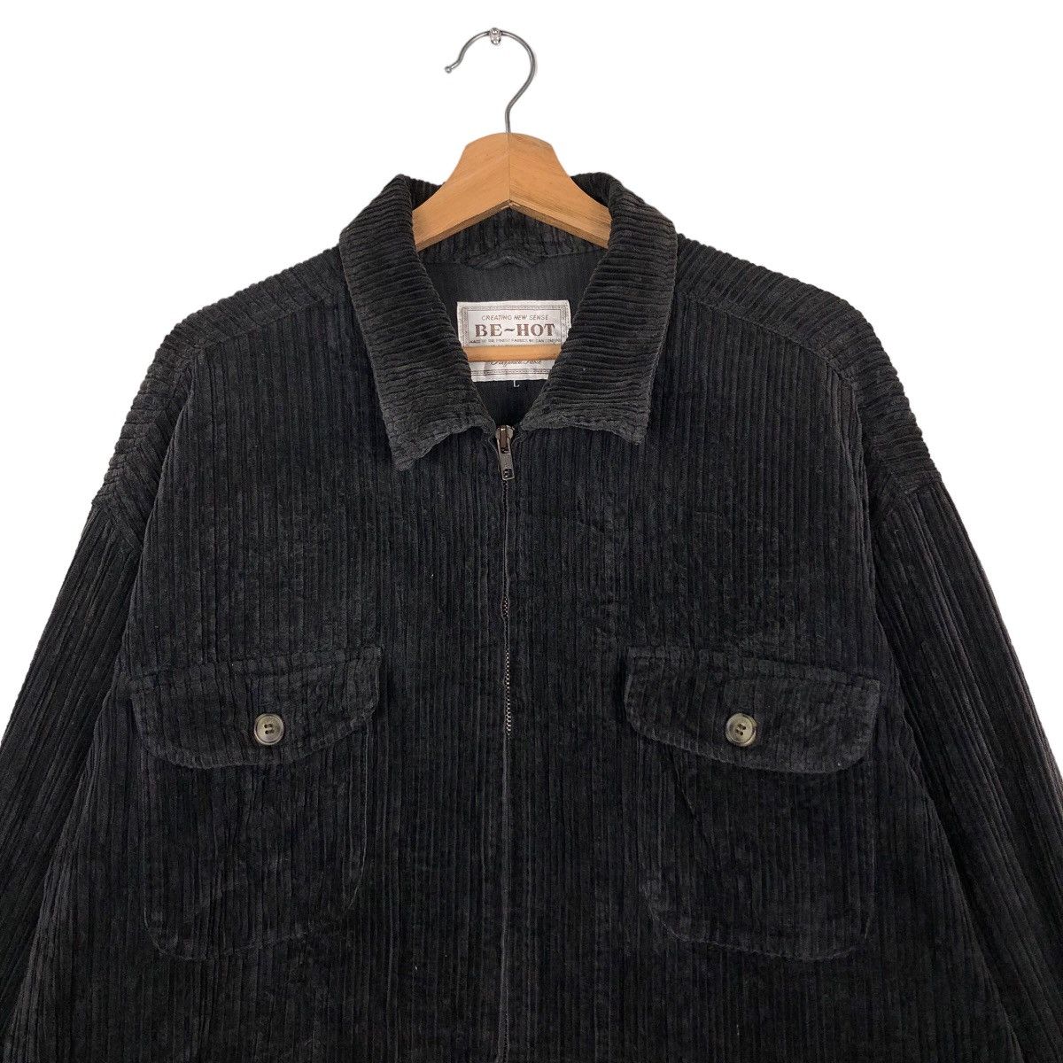 Issey Miyake 🔥Be-Hot Corduroy Zipper Jacket Chore Japan Made Size US L / EU 52-54 / 3 - 3 Thumbnail