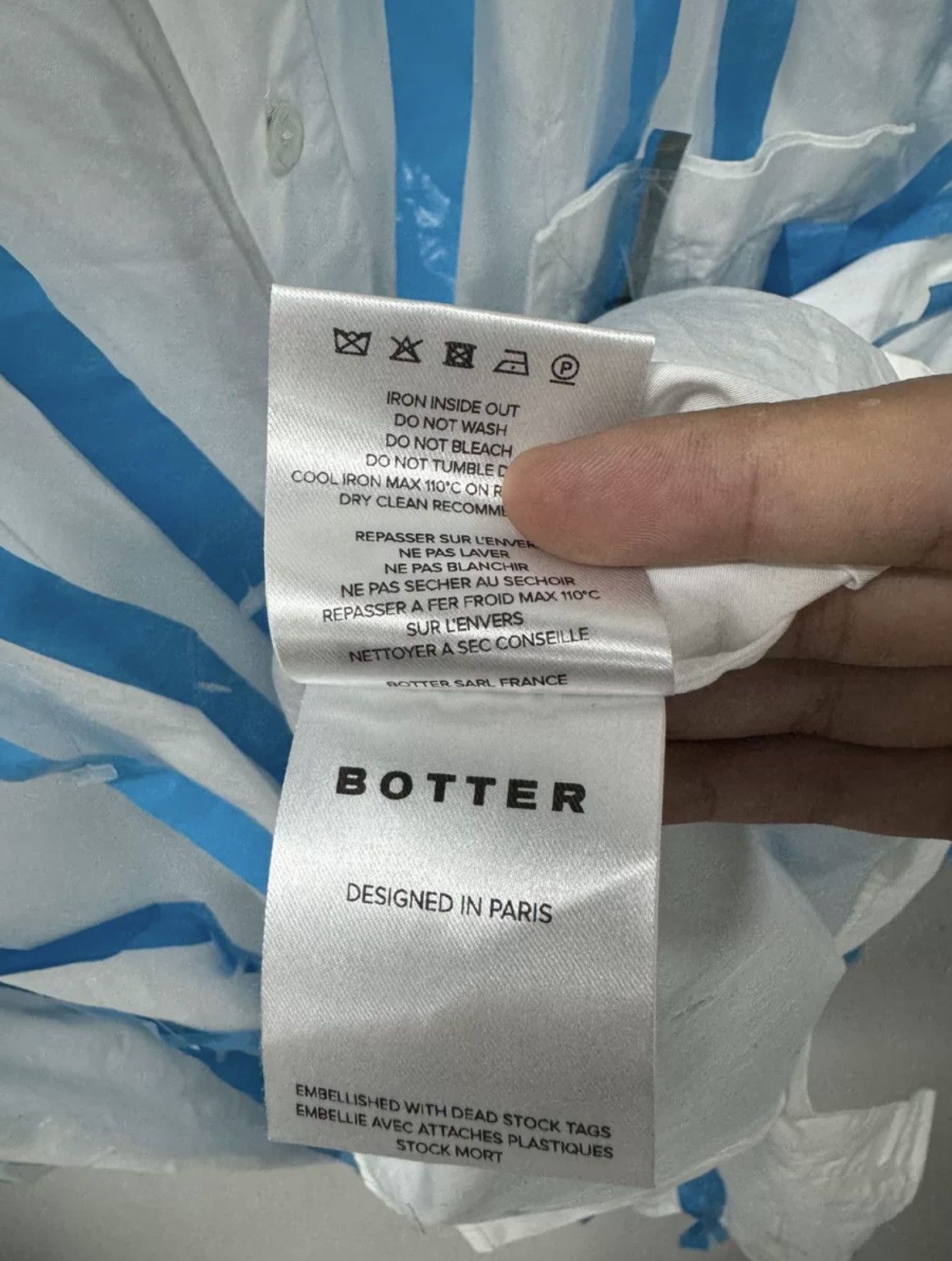 BOTTER Bitter 20aw shirt Size US M / EU 48-50 / 2 - 6 Thumbnail