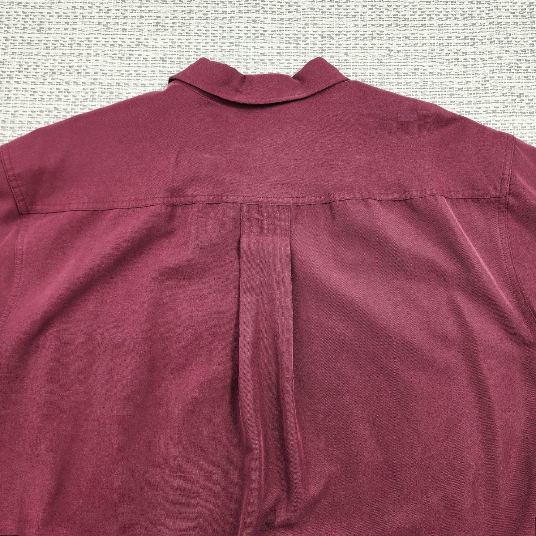 Vintage Havana Jack Cafe Shirt Mens XL Button-Up Long Sleeve Pockets Red Solid Size US XL / EU 56 / 4 - 3 Thumbnail
