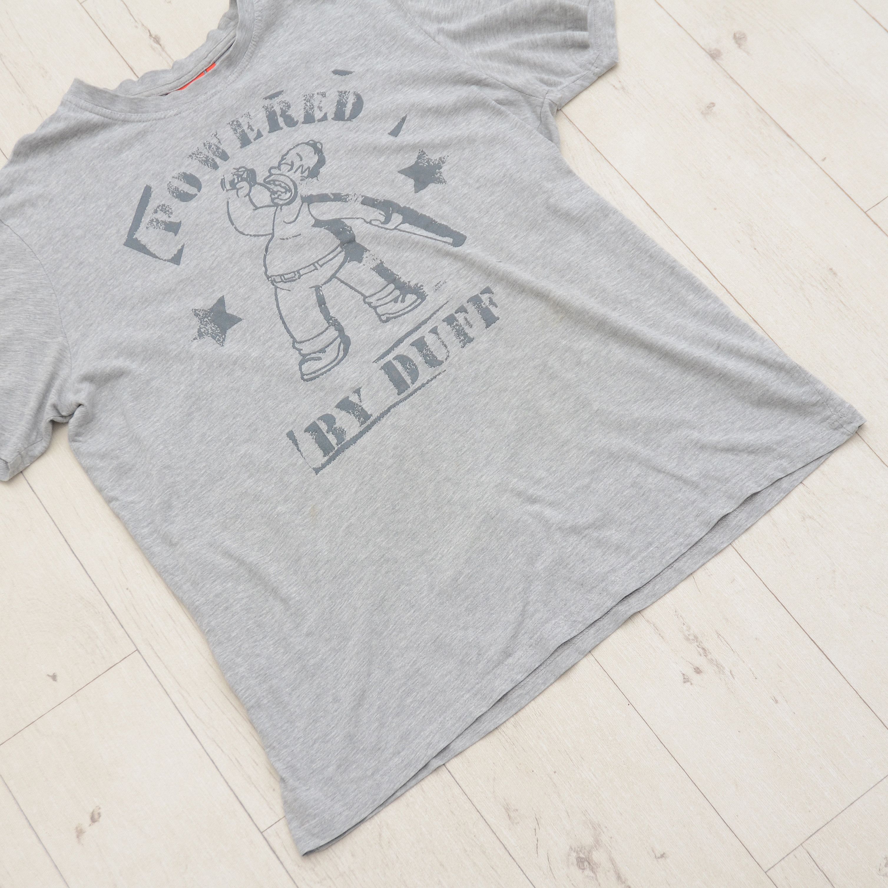 The Simpsons THE SIMPSONS HOMER Comic Herren T-Shirt POWERED BY DUFF Size US M / EU 48-50 / 2 - 3 Thumbnail