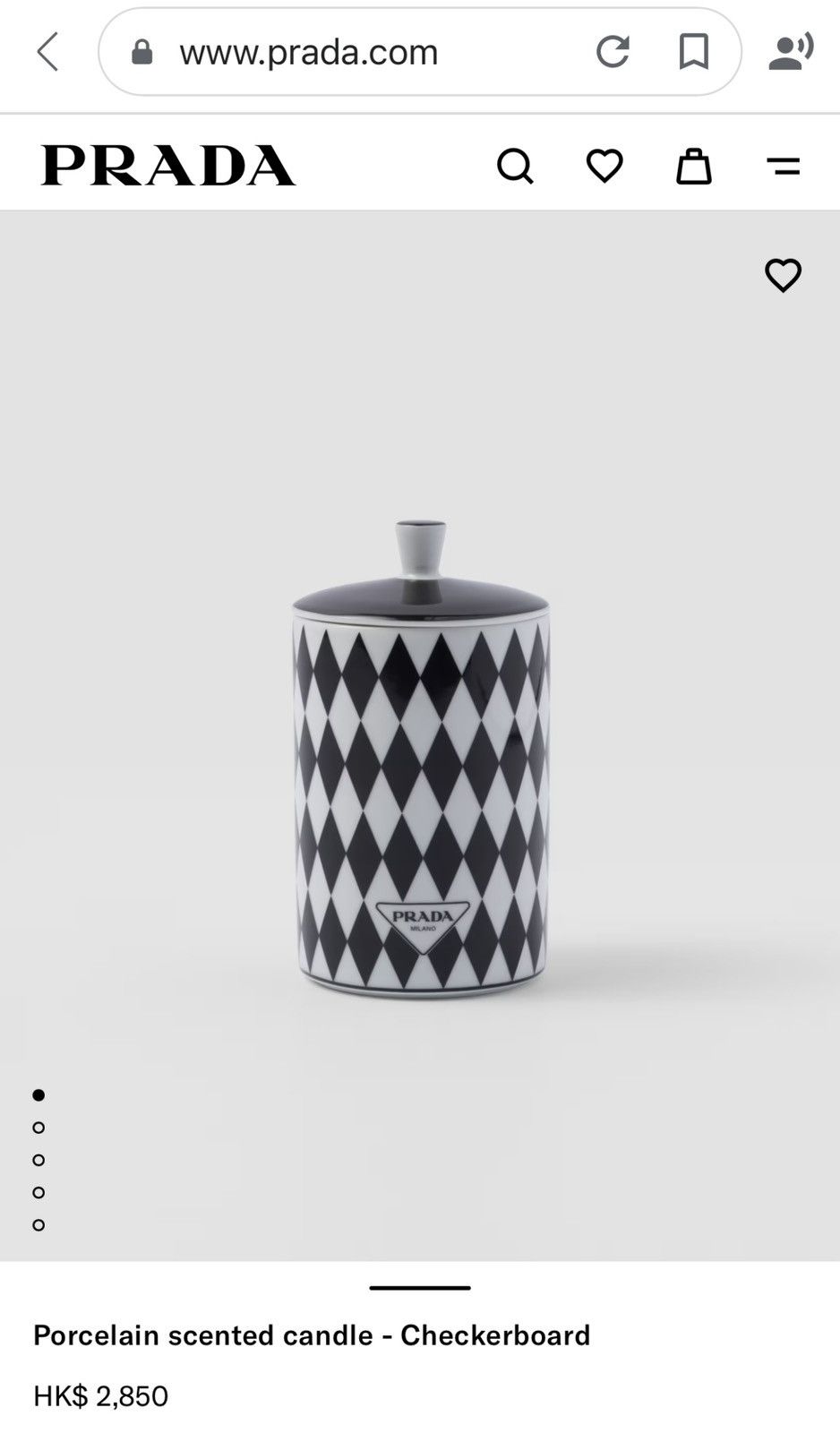 Prada 🔺Prada limited edition porcelain candle home decor Size ONE SIZE - 6 Thumbnail