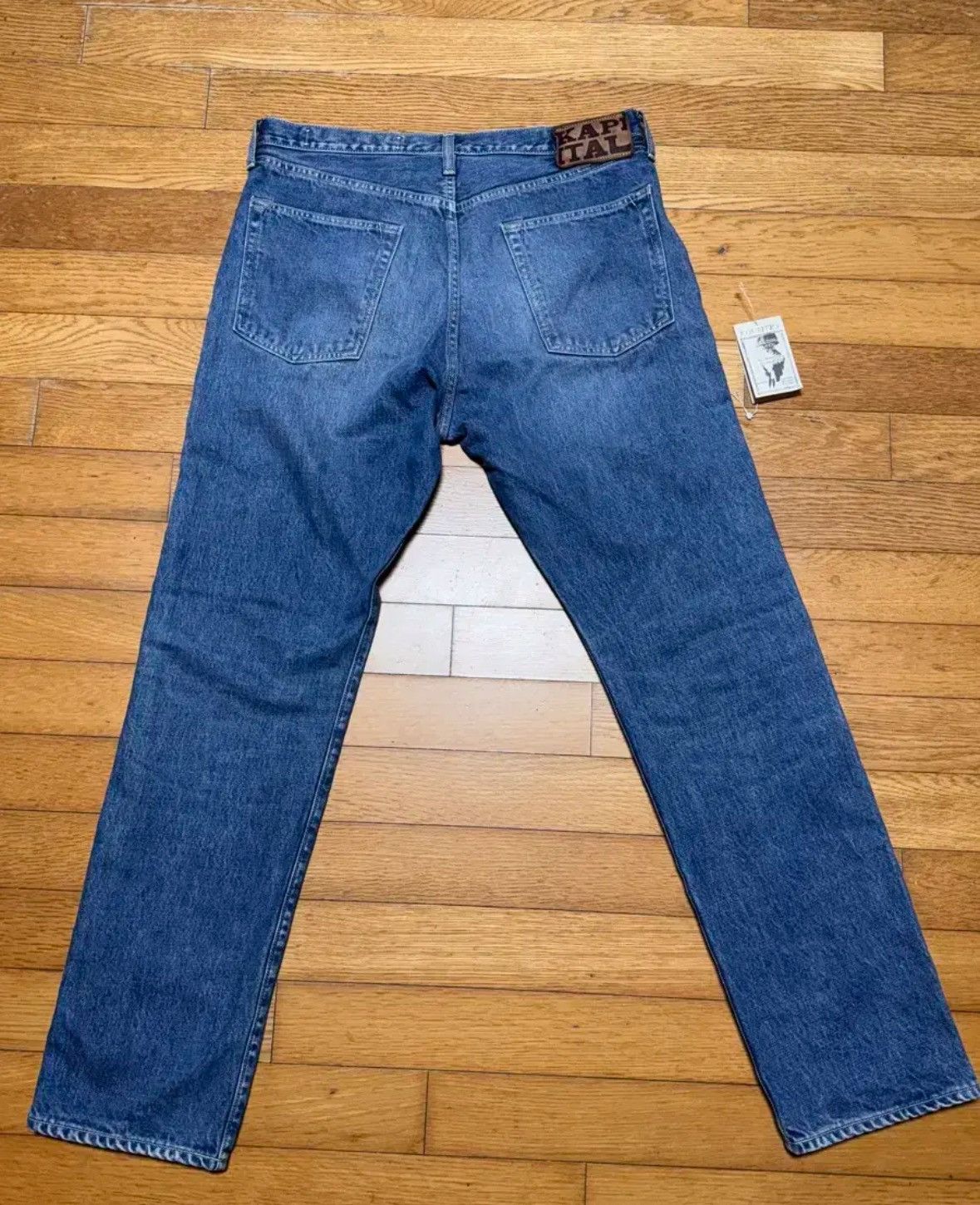 Kapital Kapital Gemstone Indigo Denim Pants Size US 34 / EU 50 - 2 Thumbnail