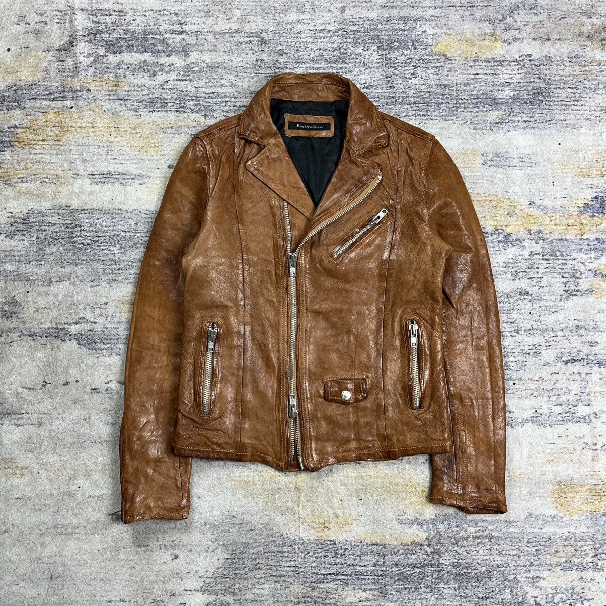 Isamu Katayama Backlash Black by Vanquish double riders leather jacket Size US S / EU 44-46 / 1 - 2 Thumbnail