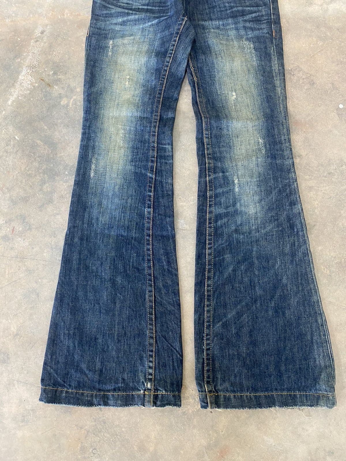 Hysteric Glamour ‼️FINAL DROP‼️ Lolita Mudwash Jeans Punk Grunge Lgb Size 29" - 2 Thumbnail