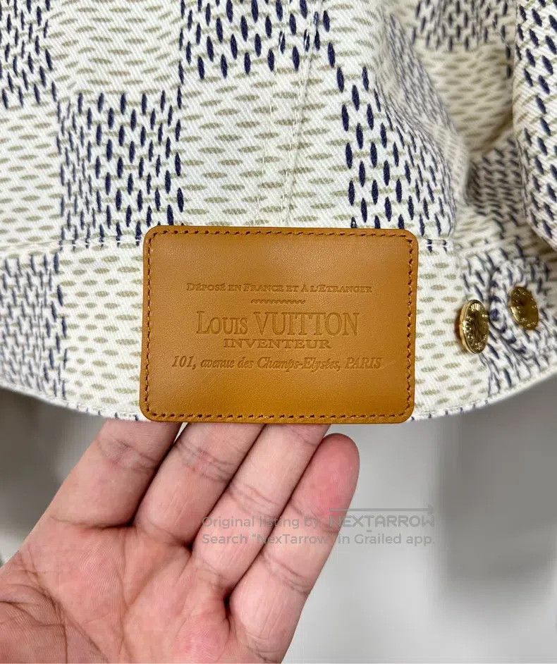Louis Vuitton Louis Vuitton White classic checkerboard denim jacket Size XS / US 0-2 / IT 36-38 - 6 Thumbnail