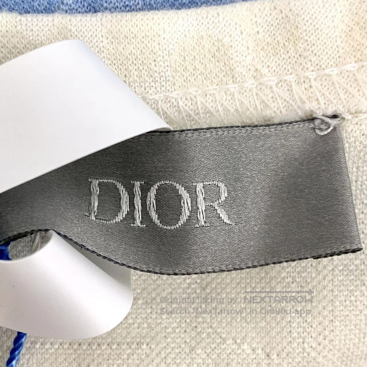 Dior Blue and White Gradient Short Sleeve Shirt. Size US S / EU 44-46 / 1 - 7 Thumbnail