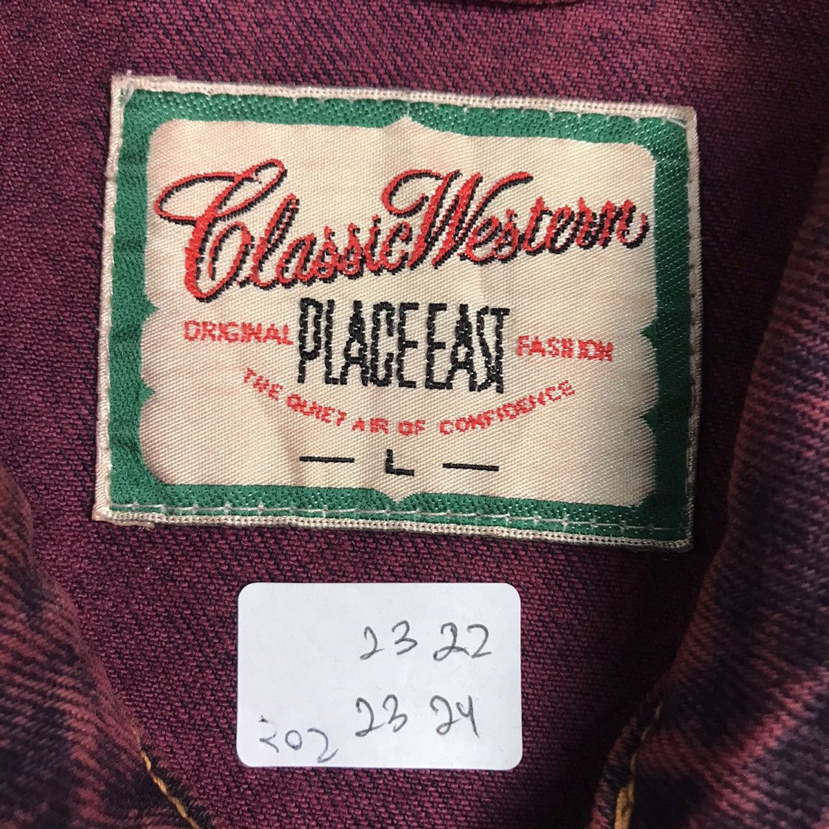Other CLASSIC WESTERN TRUCKER DENIM FADED JACKET Size US L / EU 52-54 / 3 - 11 Thumbnail