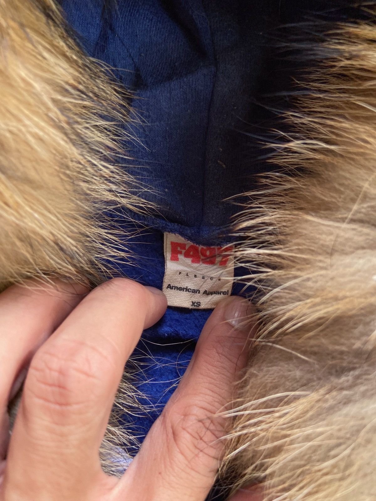 If Six Was Nine F497 AMERICAN APPAREL FAUX FUR ZIP HOODIE Size US S / EU 44-46 / 1 - 9 Thumbnail