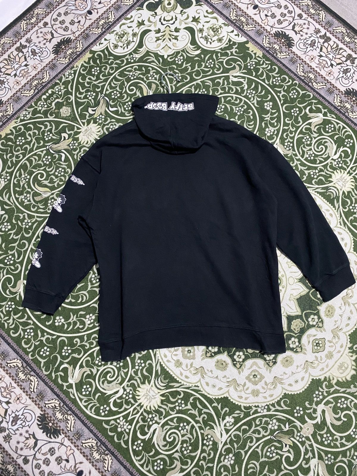 Other Betty Boop by Ziddy Black Hoodie Pullover Small Size Size S / US 4 / IT 40 - 2 Thumbnail