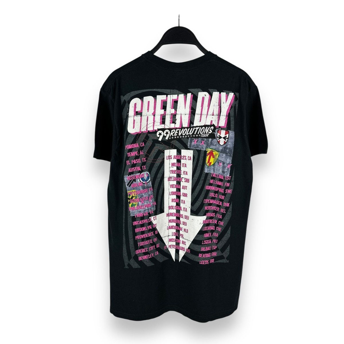 Band Tees × Vintage 2013 Green Day “99 Revolutions” Tour T-Shirt Double Sided Size US M / EU 48-50 / 2 - 12 Thumbnail