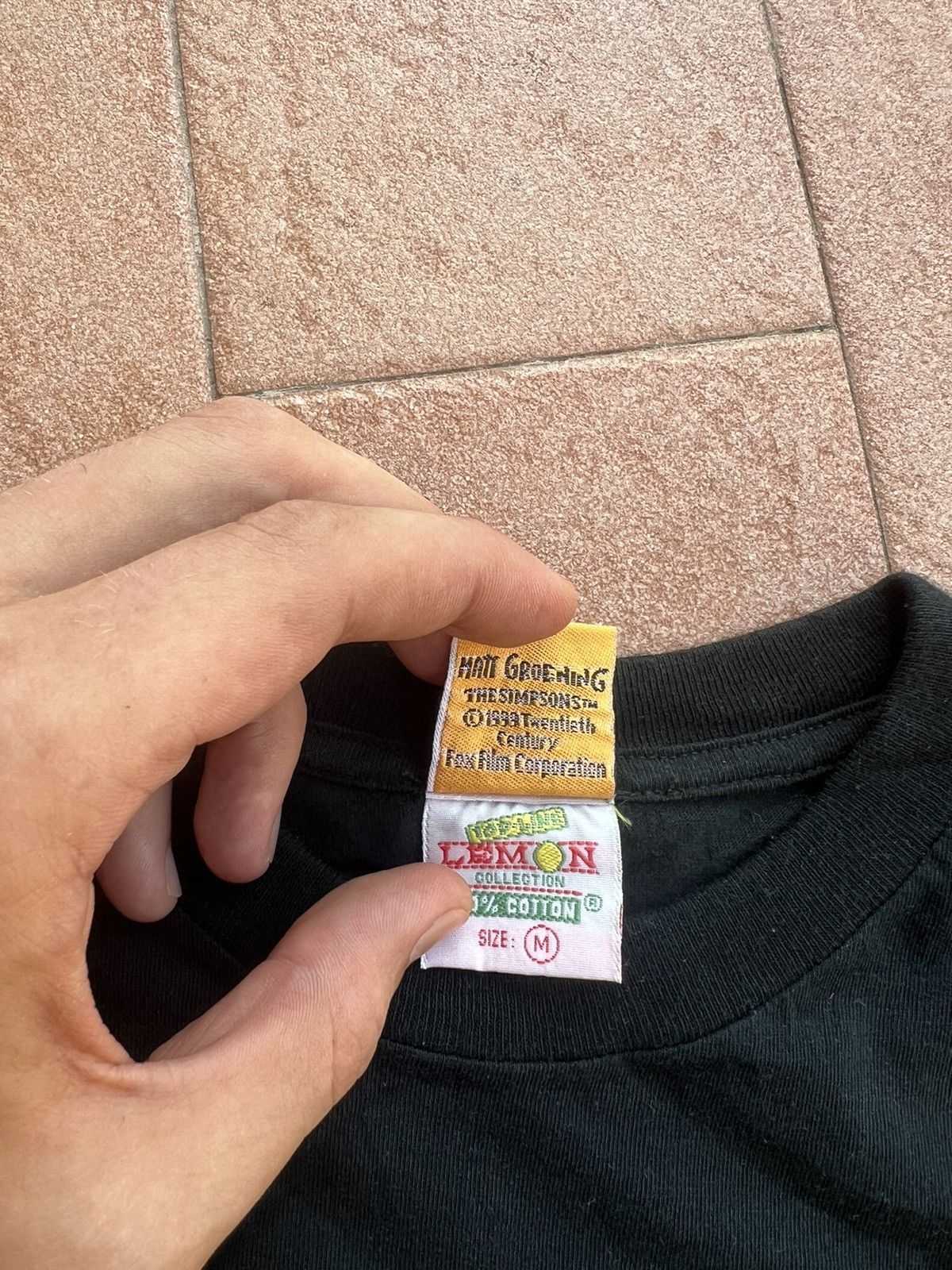 Cartoon Network × The Simpsons × Vintage Vintage T-shirt The Simpsons Matt Groening 1999 Size US M / EU 48-50 / 2 - 9 Thumbnail