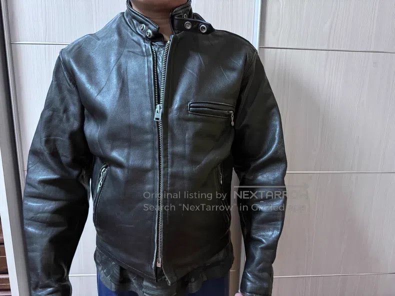 Other American motorcycle leather jacket Size US S / EU 44-46 / 1 - 6 Thumbnail
