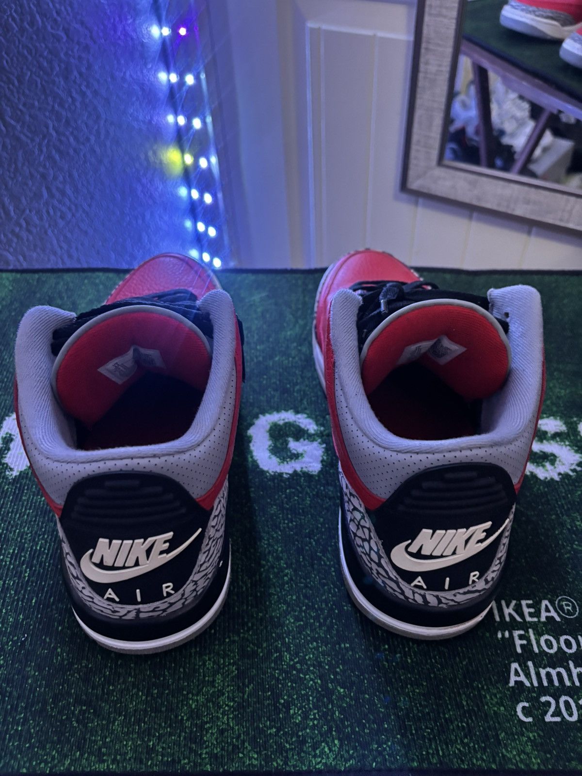 Jordan Brand Jordan 3 “GYM RED” Size US 11 / EU 44 - 4 Thumbnail
