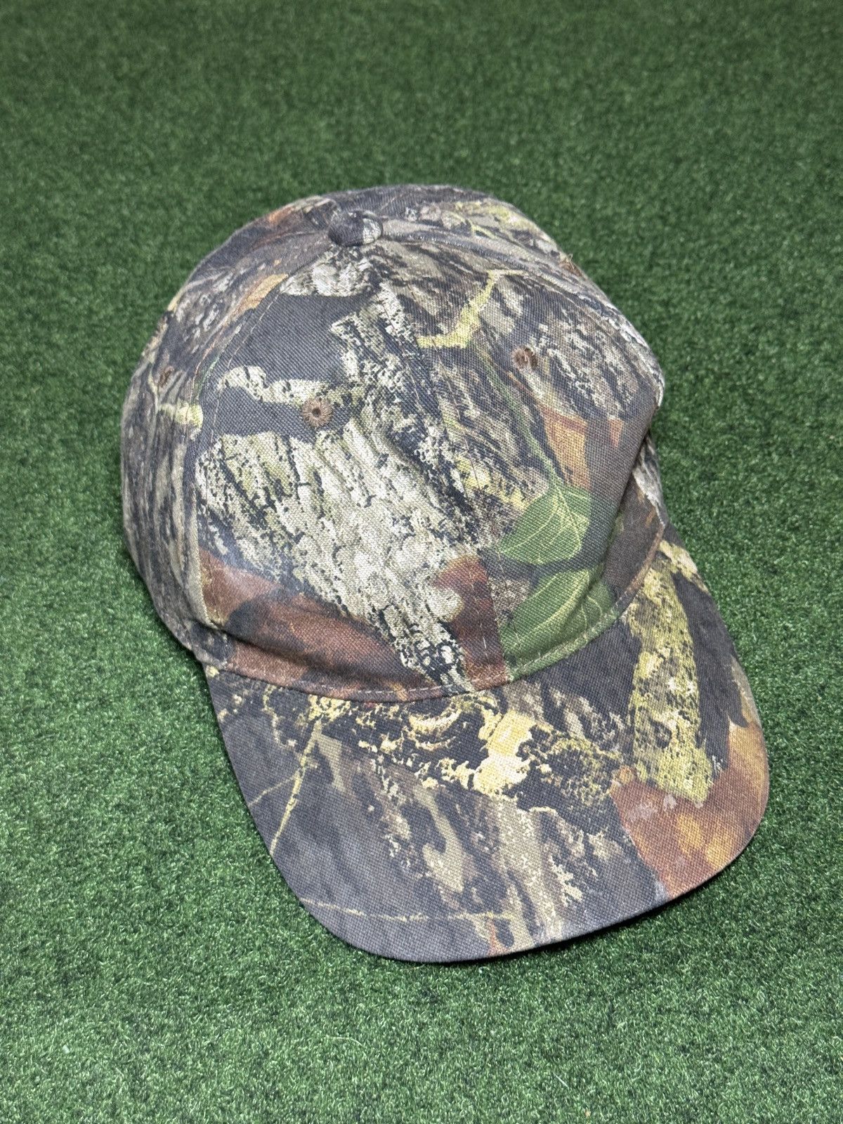 Mossy Oaks × Realtree Vtg Y2K Mossy Oak Real Tree Camo Woodland Baseball Cap Hat Size ONE SIZE - 1 Thumbnail