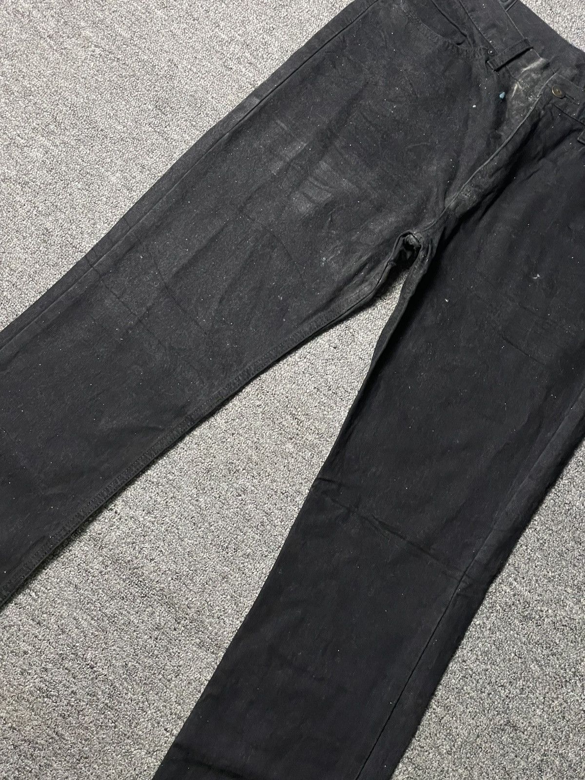 Japanese Brand × Vintage UENO-SHOKAI LTD Slim Skinny Denim Jeans (96) Size US 33 - 3 Thumbnail