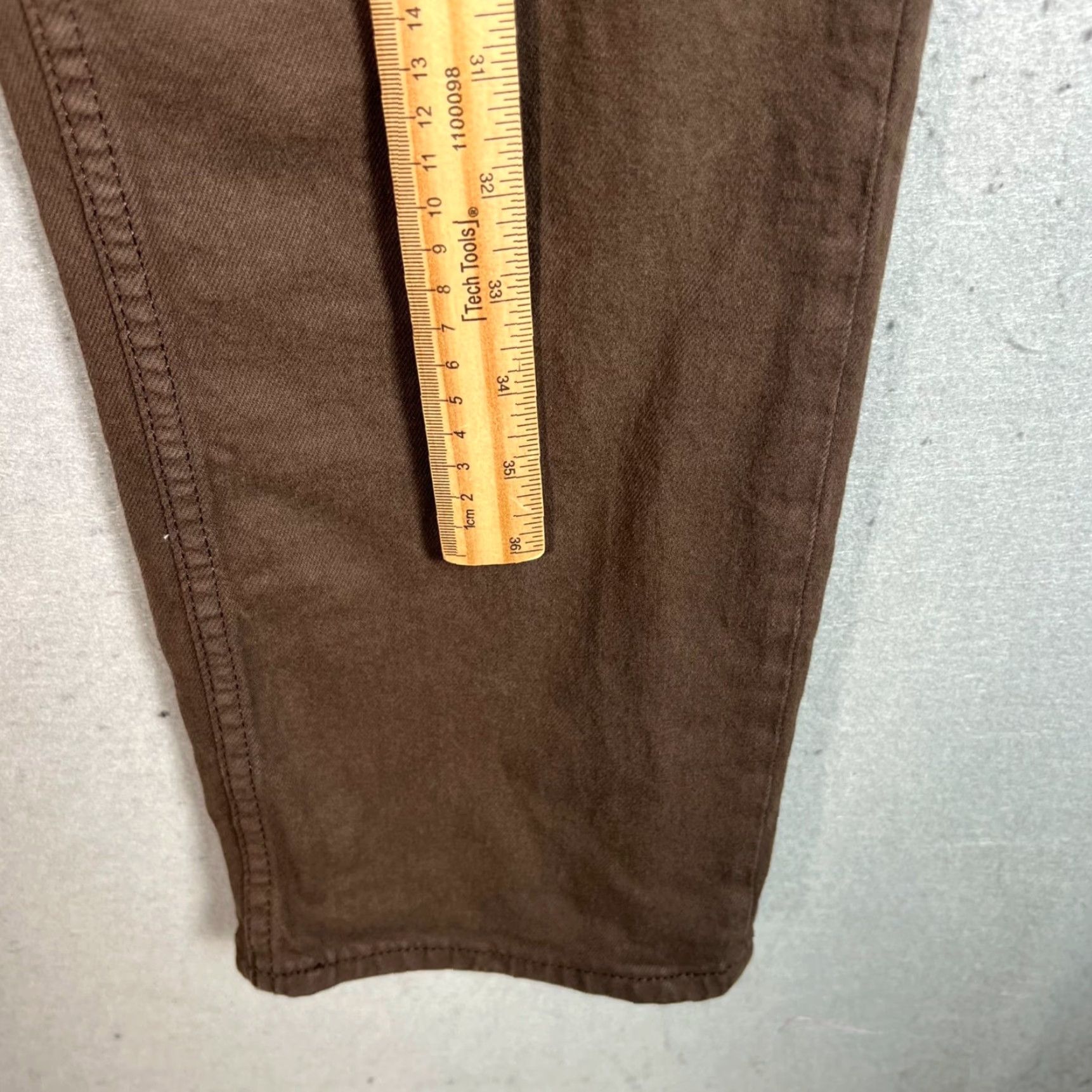 Old Navy VINTAGE Old Navy Pants Mens Size 32x34 Brown Cotton Blend Straight Front Chino 32 Inseam Mens Size US 32 / EU 48 - 6 Thumbnail