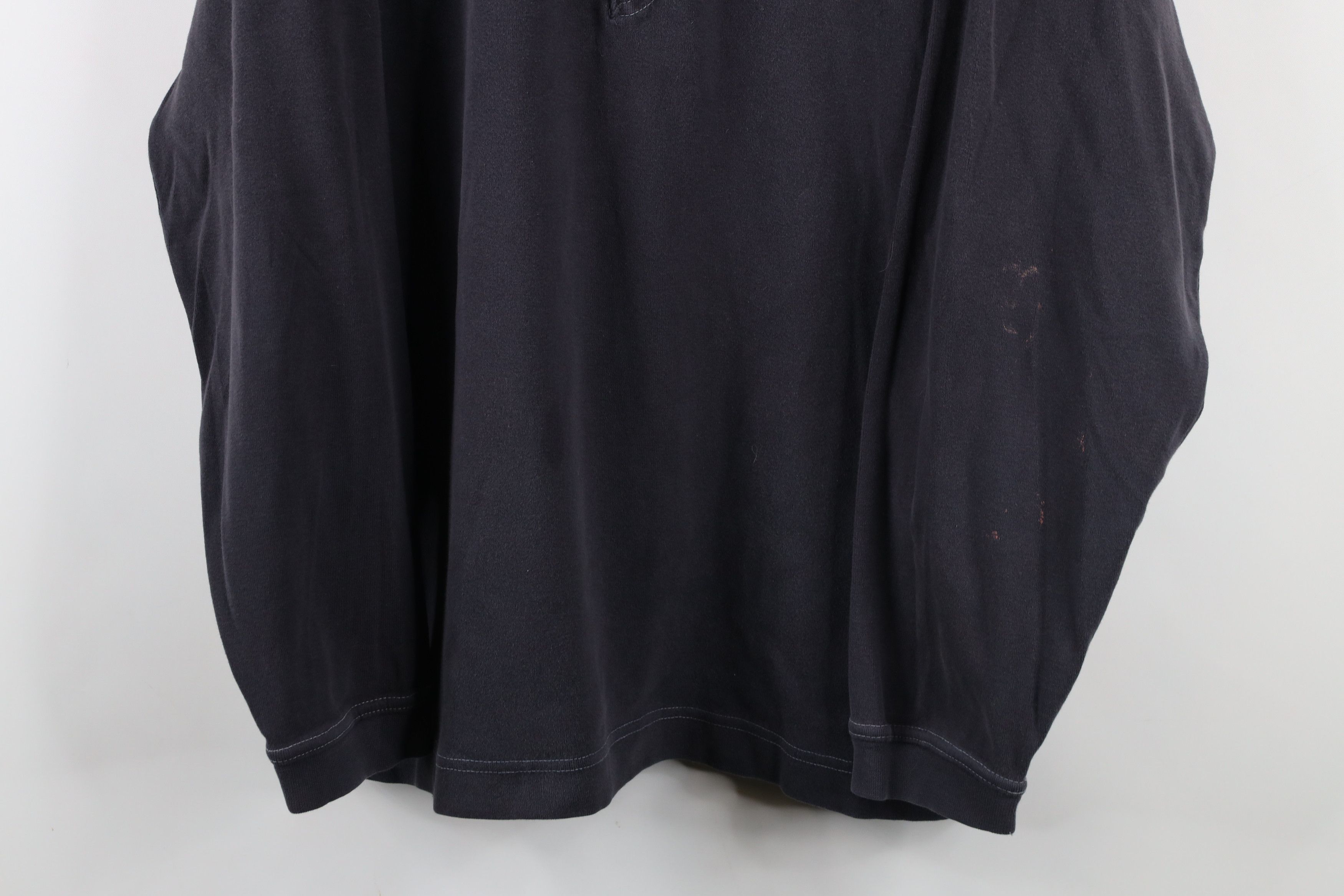 Vintage Vintage 90s Streetwear Blank Heavyweight Long Sleeve T-Shirt Size US L / EU 52-54 / 3 - 3 Thumbnail