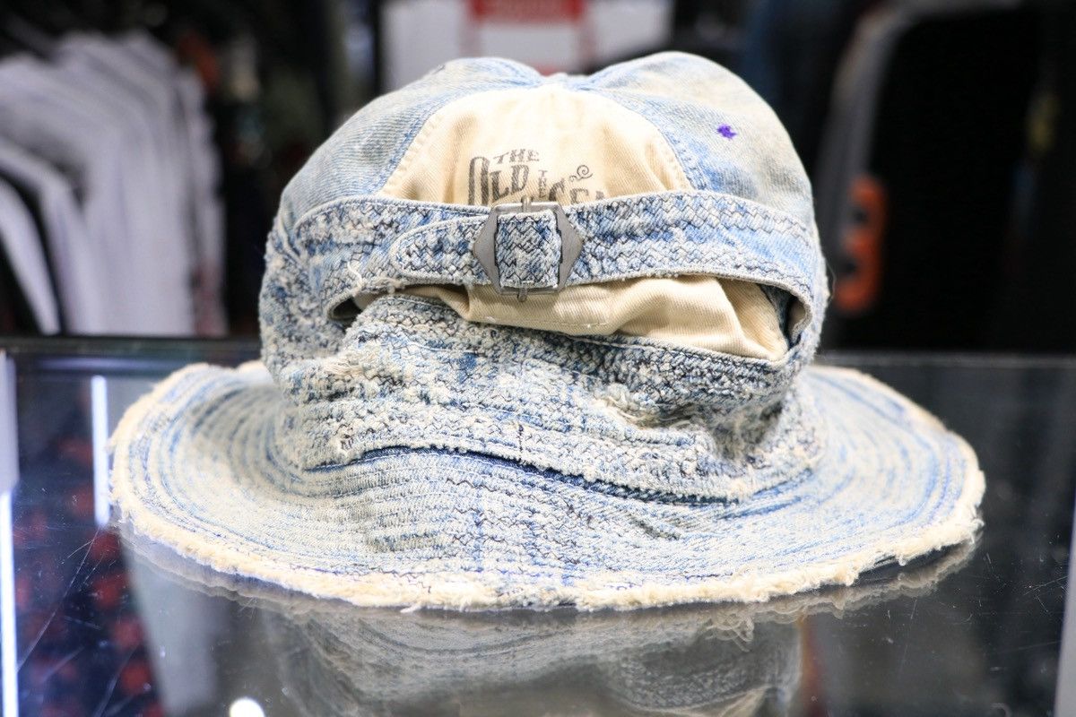 Kapital Kapital Kountry Boro Denim Bucket Hat Distressed Japan Size ONE SIZE - 1 Thumbnail