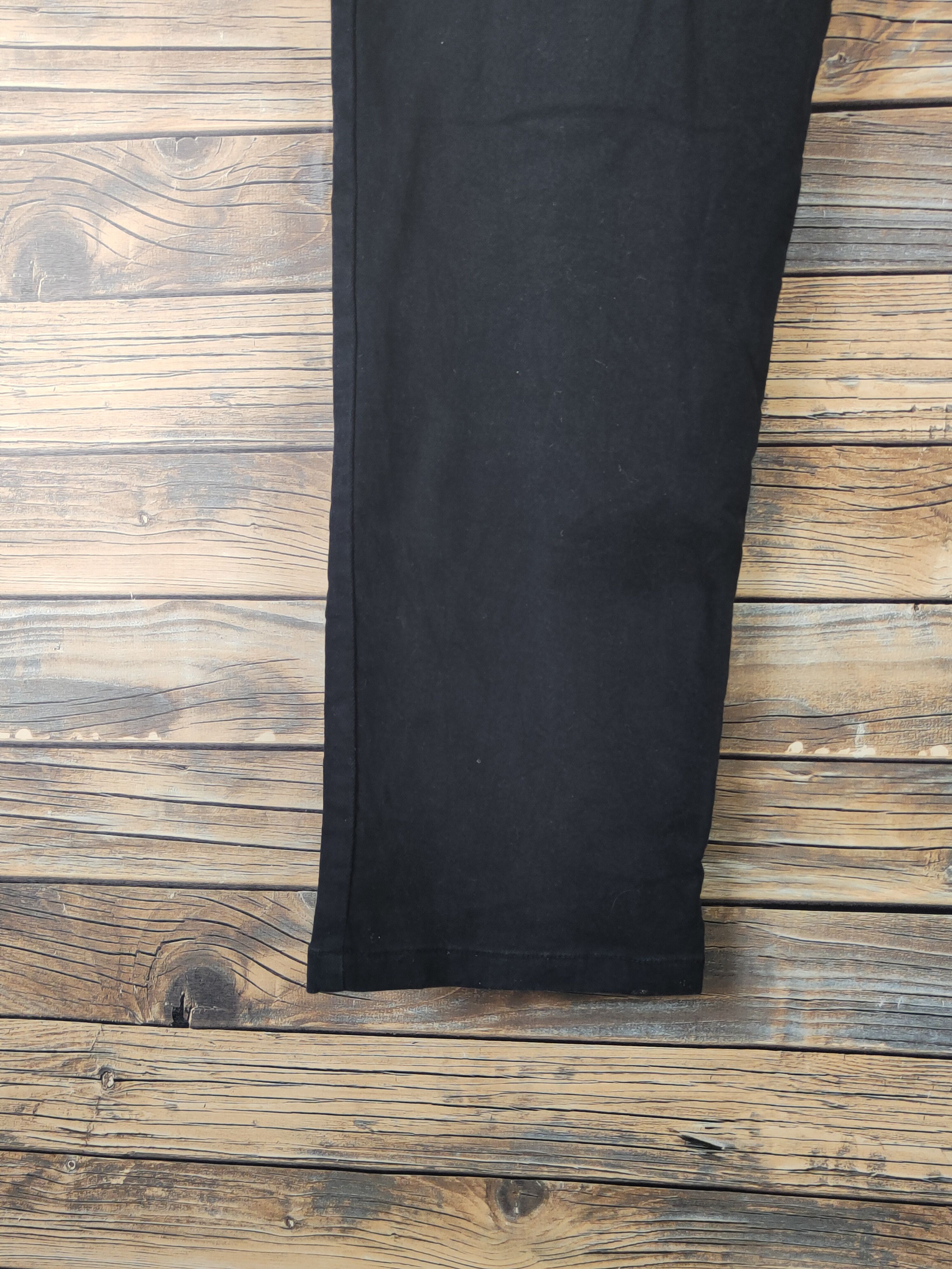 Japanese Brand DL T2M Black Multipocket Tactical Cargo Pants #1666 Size US 34 / EU 50 - 4 Thumbnail